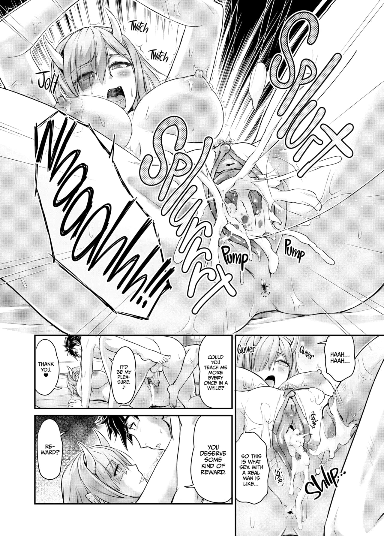 [Urase Shioji] Oni Harame: Impregnate ALL the Oni! [English] {Full Moon} [Decensored] [Digital] page 69