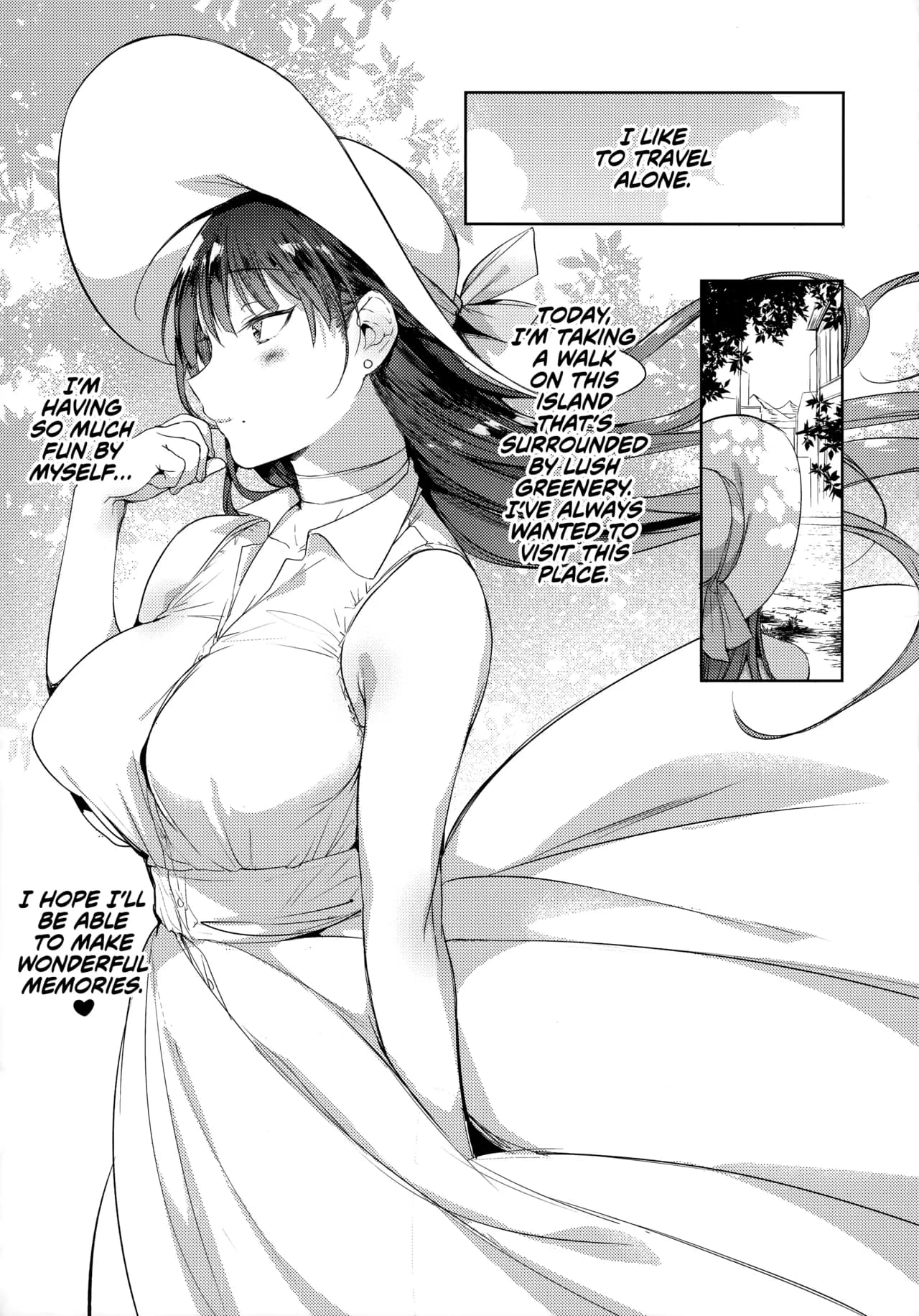 [BOOCH (Booch)] Natsu no Ojou-san ga Yukizuri Omanko Shitekureru | A Summer Lady Willing To Have A Casual Fuck [English] [desudesu] [Decensored] page 4