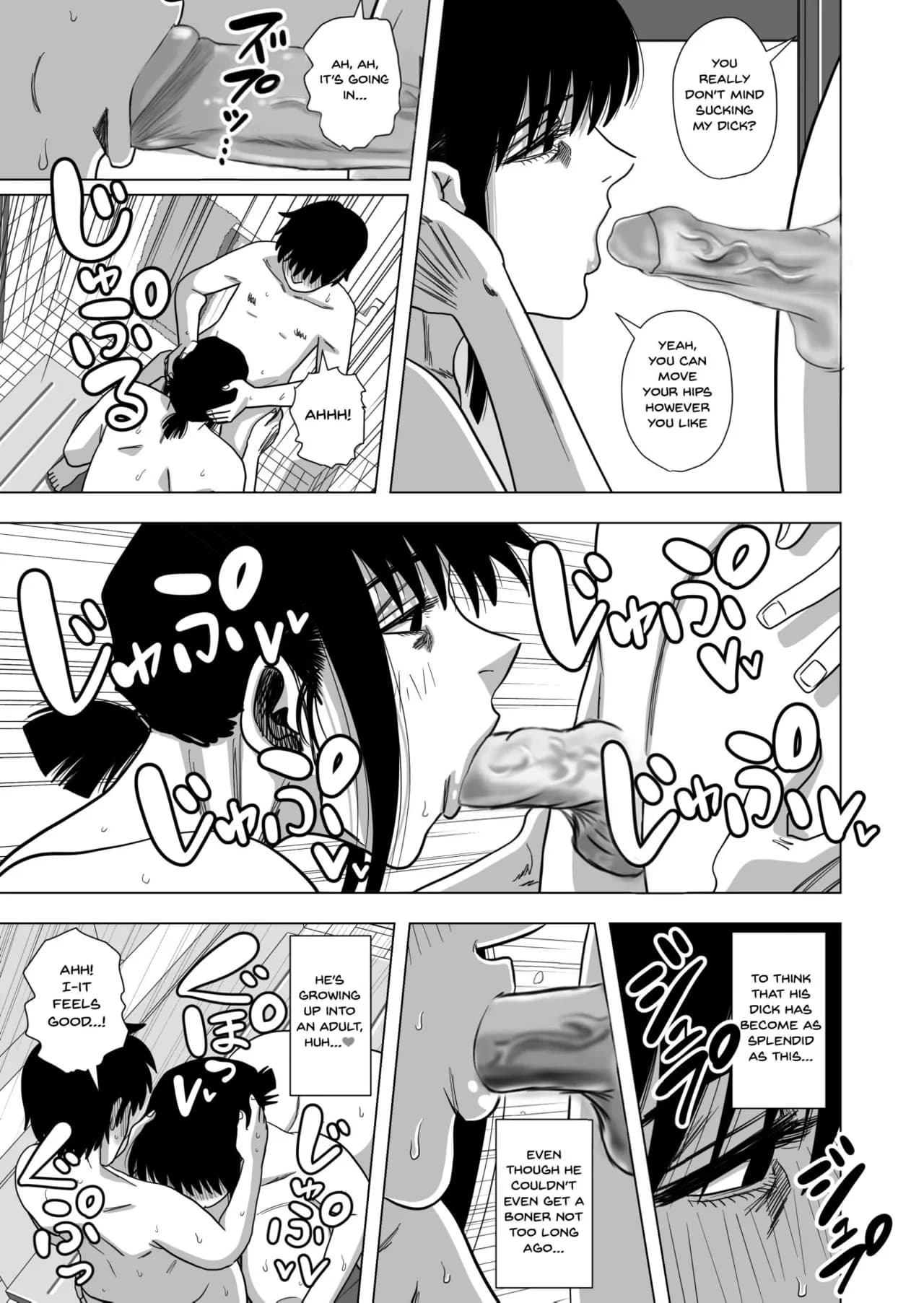 [Gin Eiji] Ofuro de Okaa-san to... | Together In The Bath With Mom... [English] {Doujins.com} [Decensored] page 10