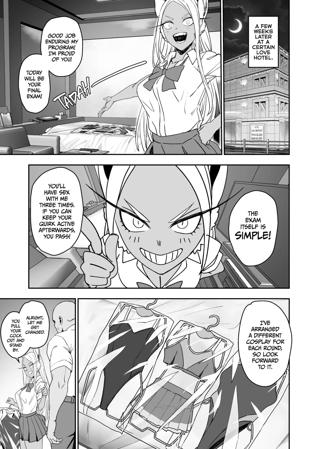 [LOFLAT (Prime)] JK Mirko no Maruhi Training | Mirko's Secret Training Program (Boku no Hero Academia) [English] {2d-market.com} [Decensored] [Digital] page 14