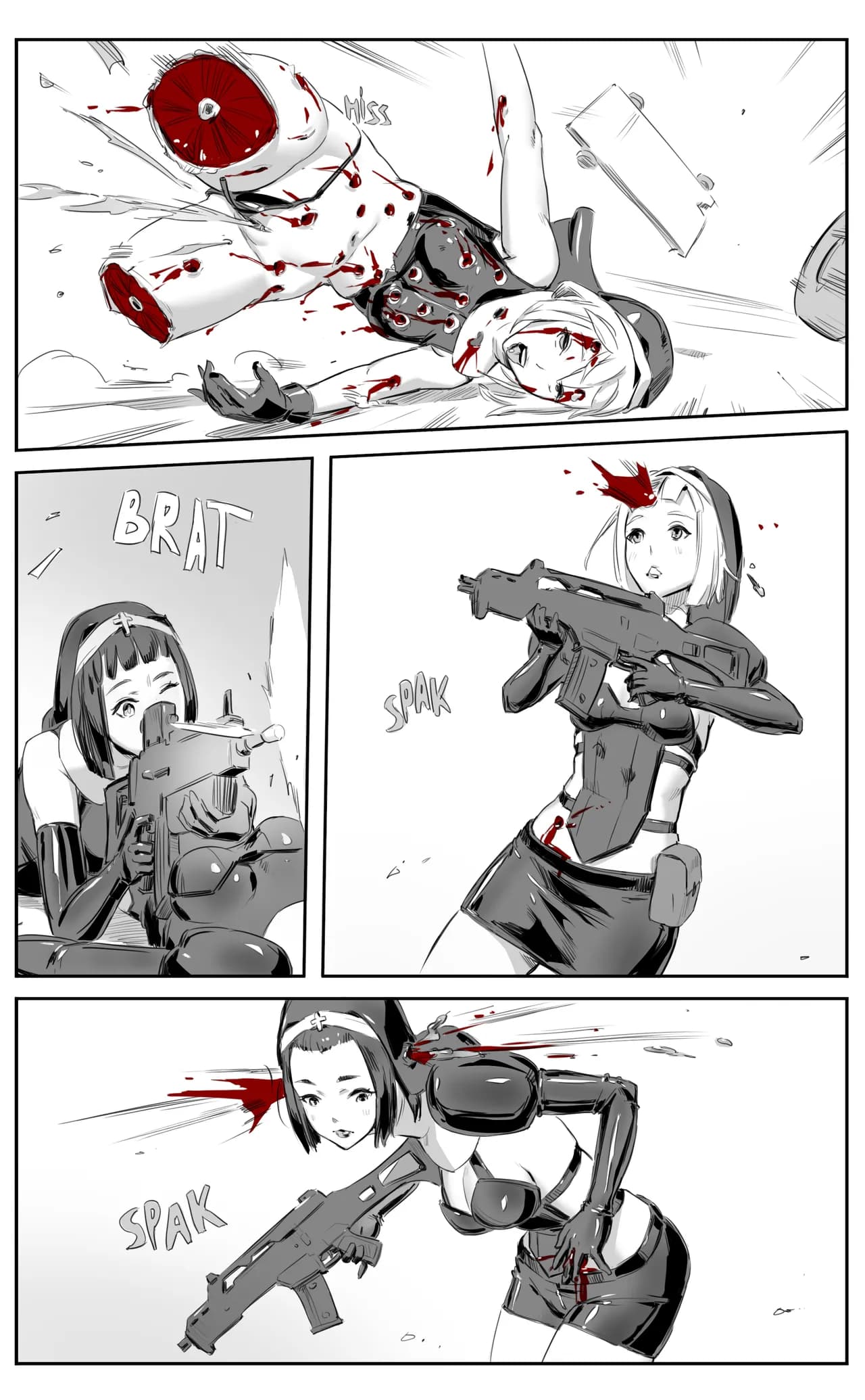 [CrimsonRed] Nuns vs Demons [中文翻译] [翻译完成] page 185