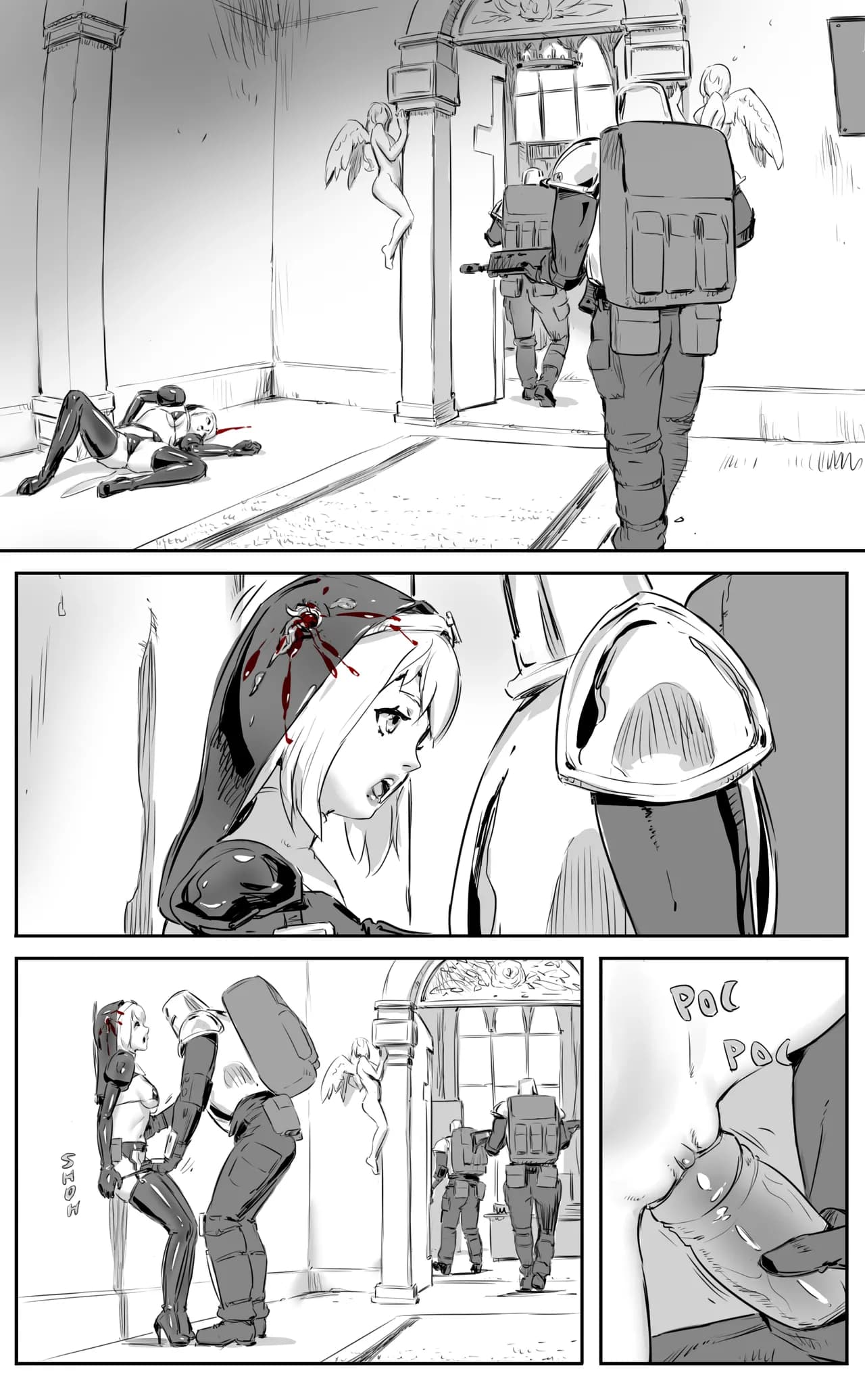 [CrimsonRed] Nuns vs Demons [中文翻译] [翻译完成] page 318