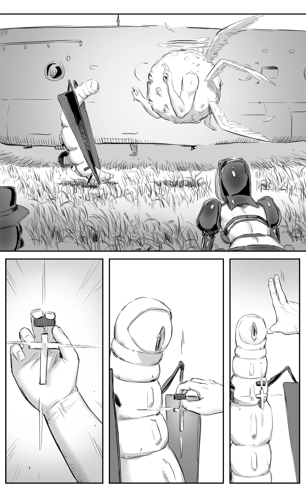 [CrimsonRed] Nuns vs Demons [中文翻译] [翻译完成] page 392