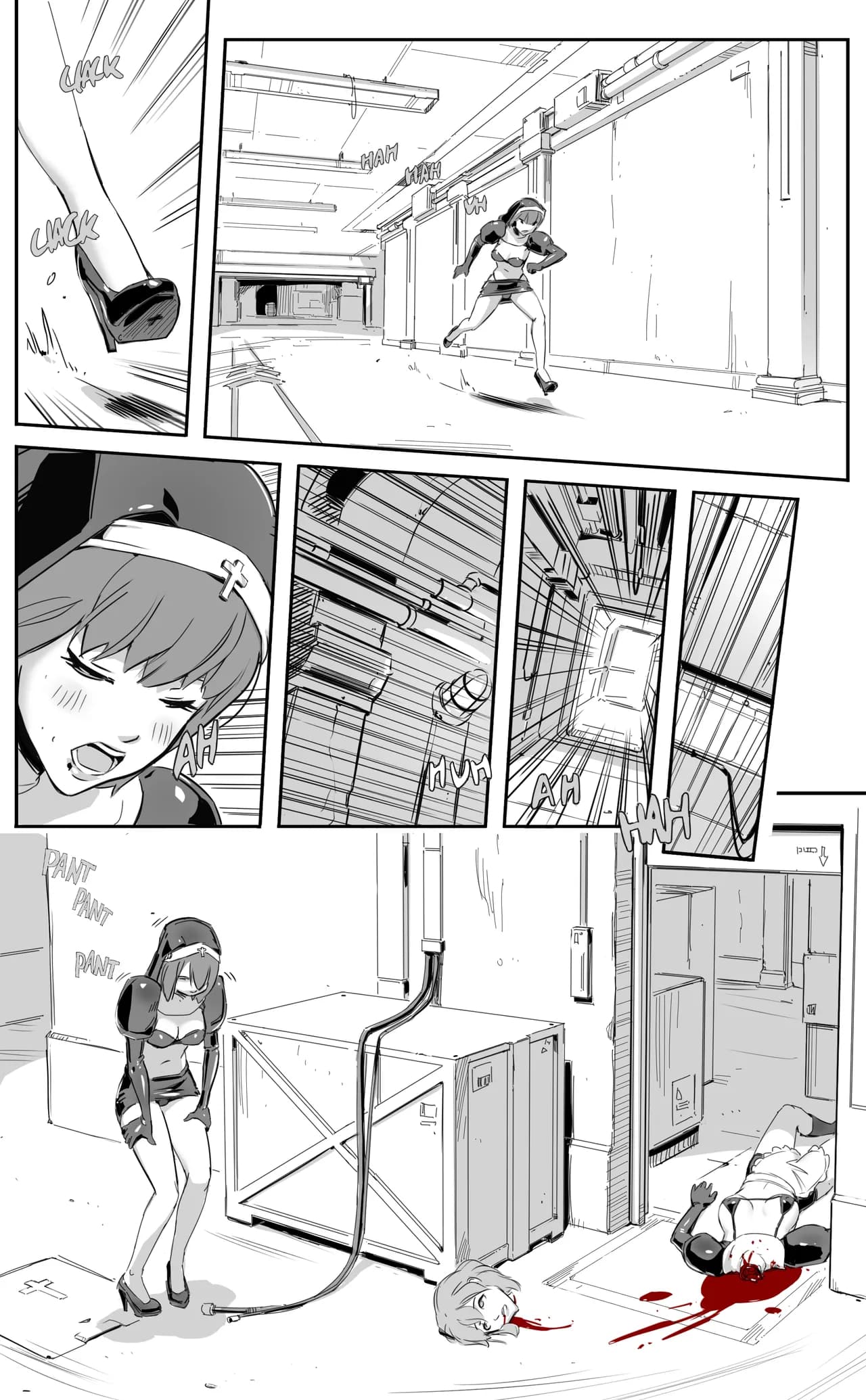 [CrimsonRed] Nuns vs Demons [中文翻译] [翻译完成] page 90