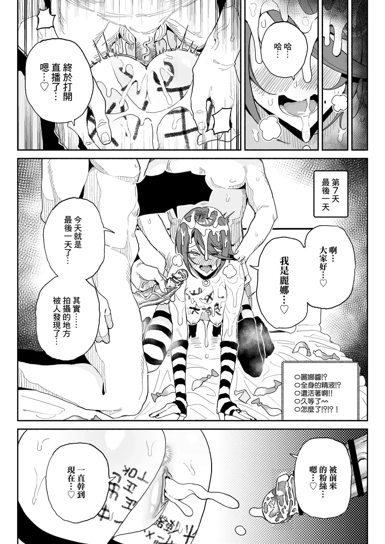 [Chiratsuki Silhouette (Yuuki Fuumi)] Chin Kagi Kei Haishinsha Isshuukan Chinkasu Zamen Seikatsu [Chinese][Decensored] page 27