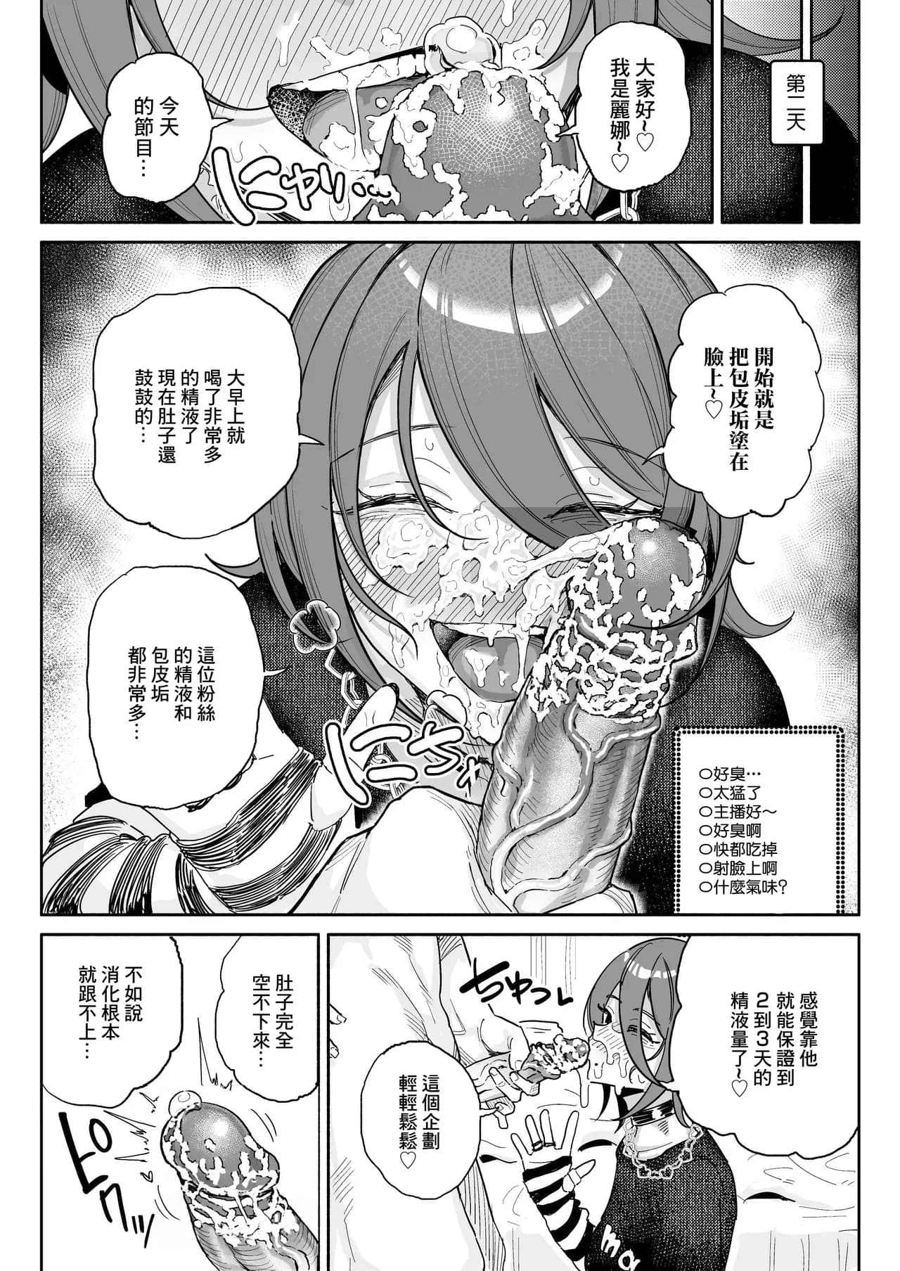 [Chiratsuki Silhouette (Yuuki Fuumi)] Chin Kagi Kei Haishinsha Isshuukan Chinkasu Zamen Seikatsu [Chinese][Decensored] page 7