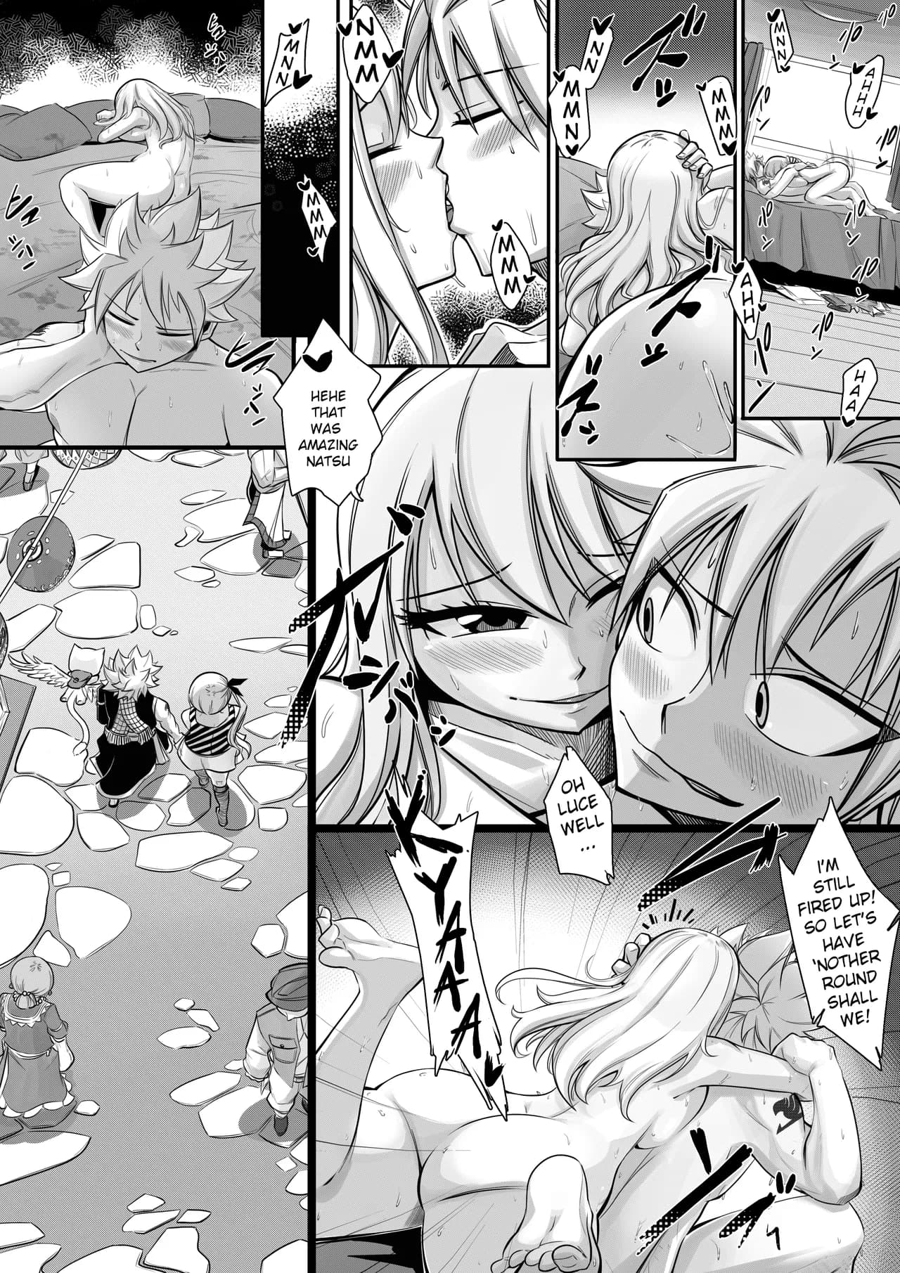 [Joshdinobarney] Fairy Heat 2 Doujin (Fairy Tail) [English] [Uncensored] page 10