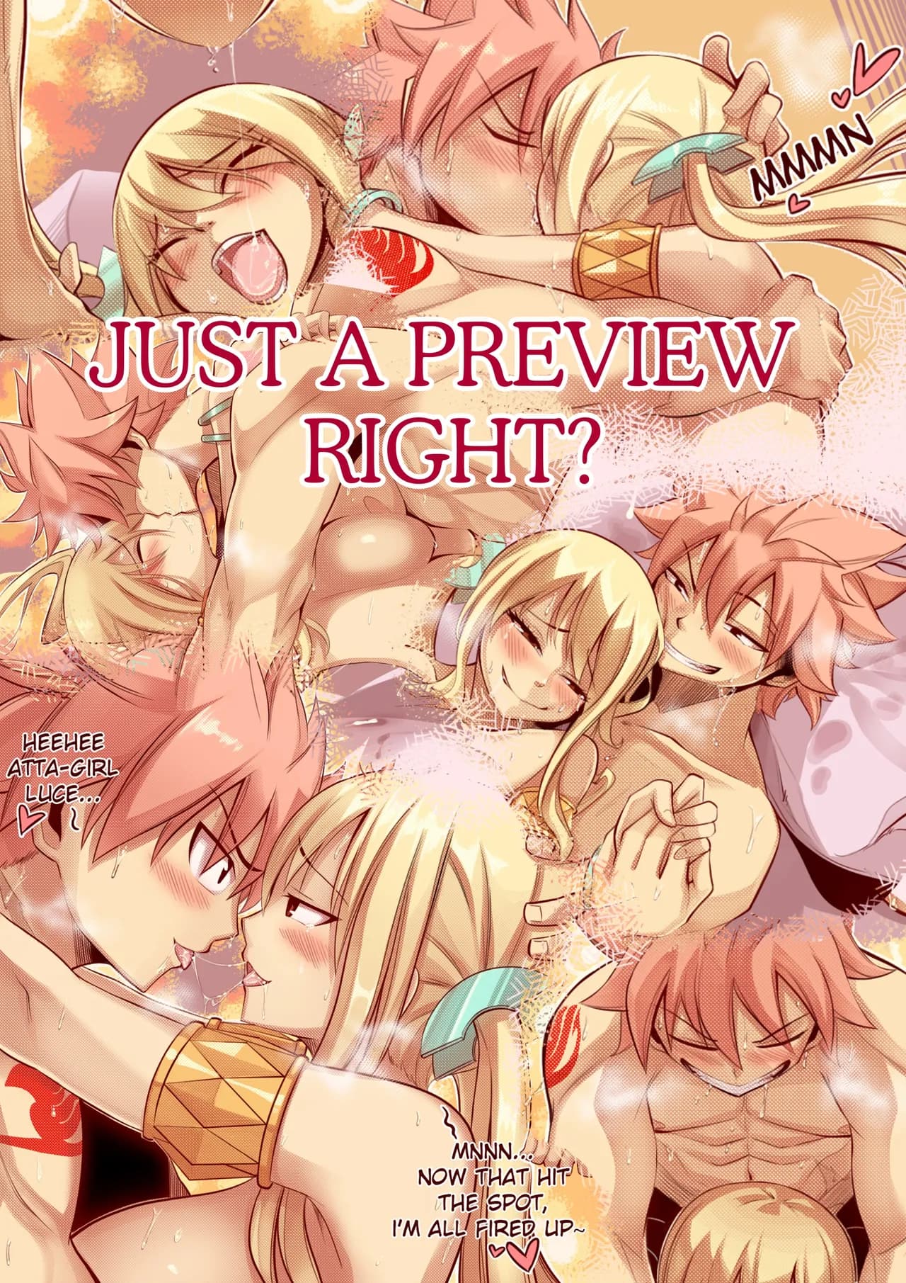 [Joshdinobarney] Just A Preview Right? (Fairy Tail) [English] [Uncensored] page 1