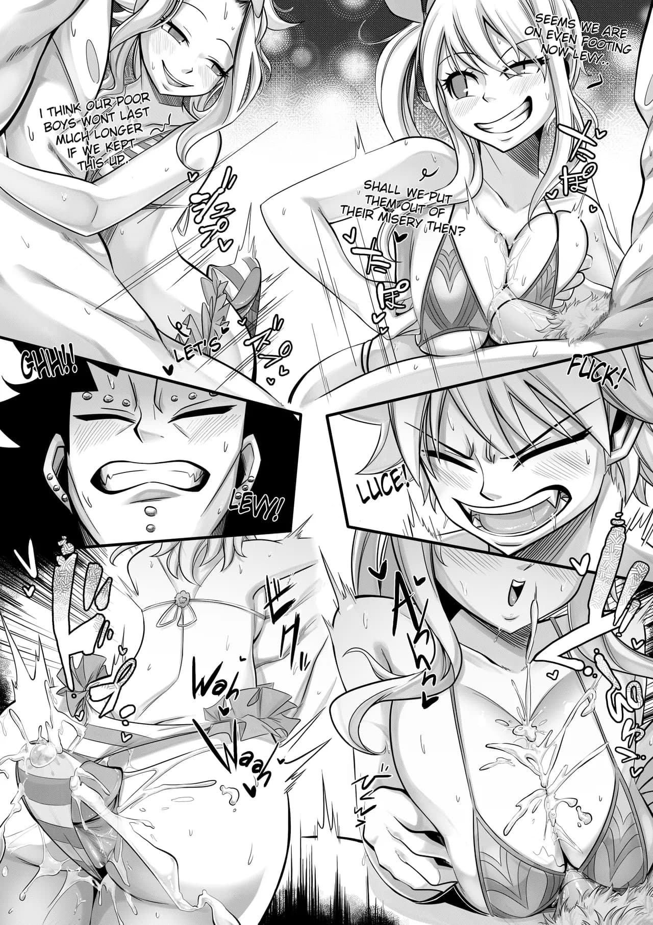 [Joshdinobarney] Summer Dragon Taming Doujin (Fairy Tail) [English] [Uncensored] page 12