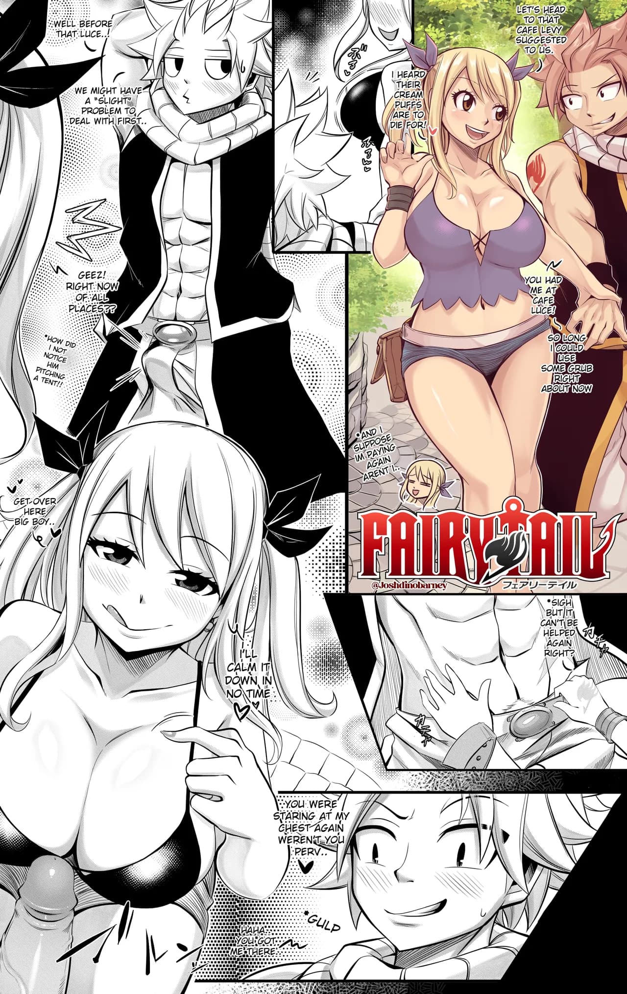 [Joshdinobarney] Public Escapade Remake (Fairy Tail) [English] [Uncensored] page 1
