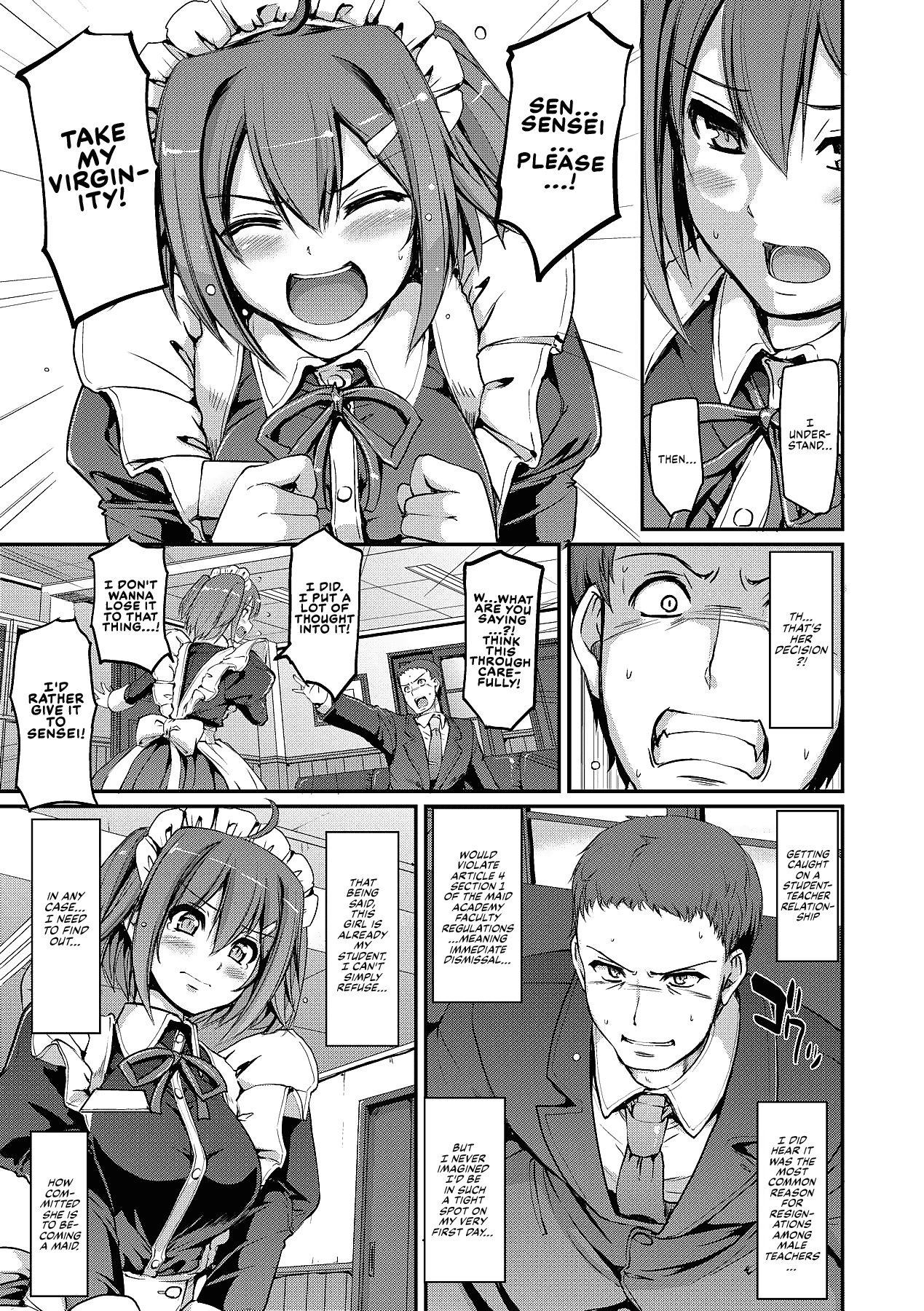 [Alexi Laiho] Maid Gakuen e Youkoso!! - Welcome to Maid Academy [English] [Decensored] [Digital] [Thennos Scans] page 17