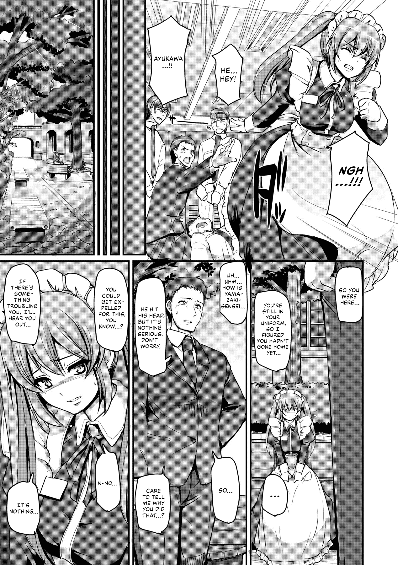 [Alexi Laiho] Maid Gakuen e Youkoso!! - Welcome to Maid Academy [English] [Decensored] [Digital] [Thennos Scans] page 45