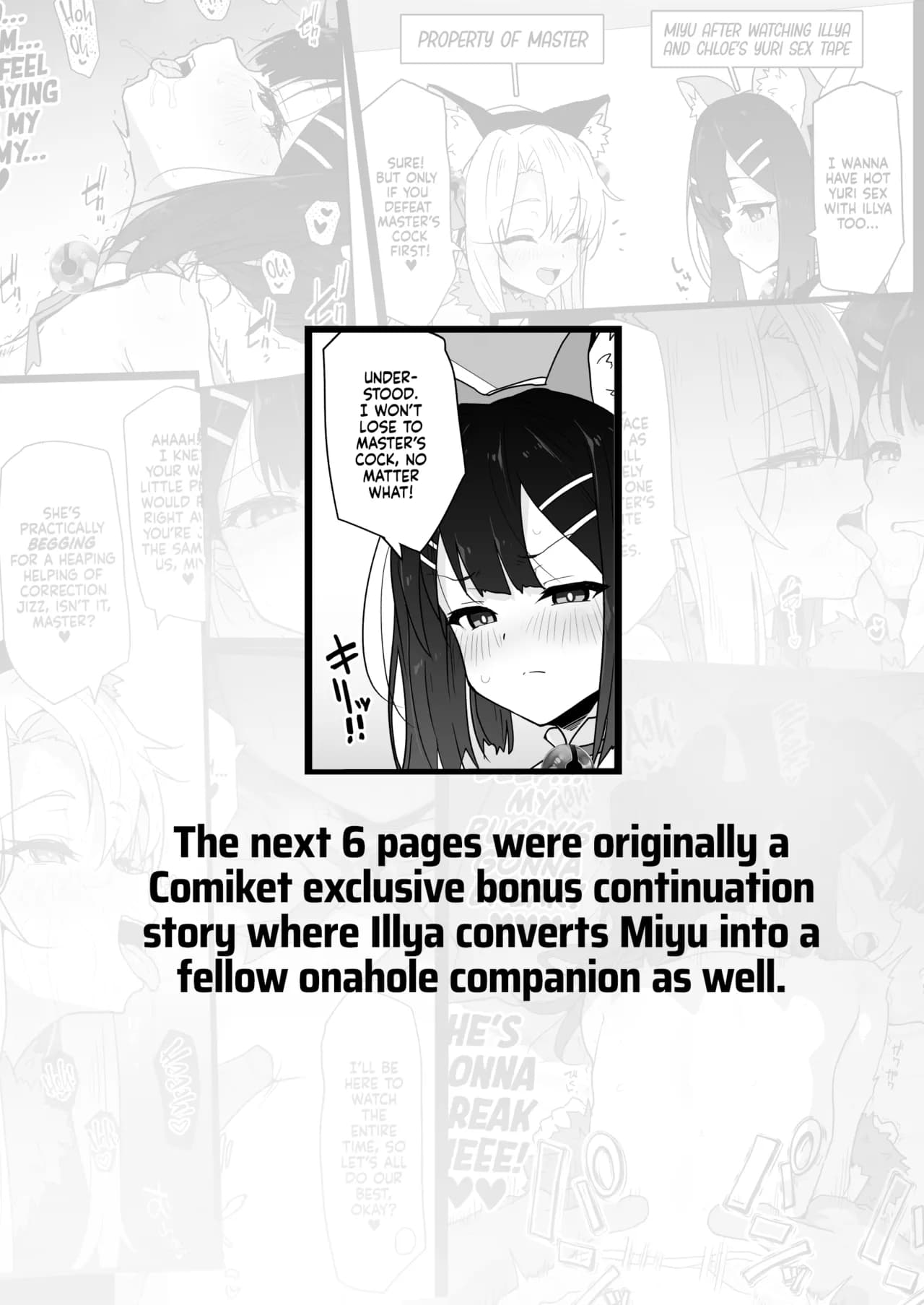 [Eclipse (Rougetu)] Chloe-Chan to no Nichijou -Daily Life with Chloe- (Fate/kaleid liner Prisma Illya) [English] [Xzosk] [Decensored] [Digital] page 36