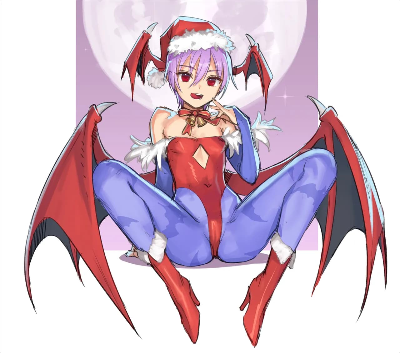 [ajisaidenden (Kawakami Rokkaku)] a copybon about a certain succubus sucking out your life force (Darkstalkers) [English] [Decensored] [Digital] page 16