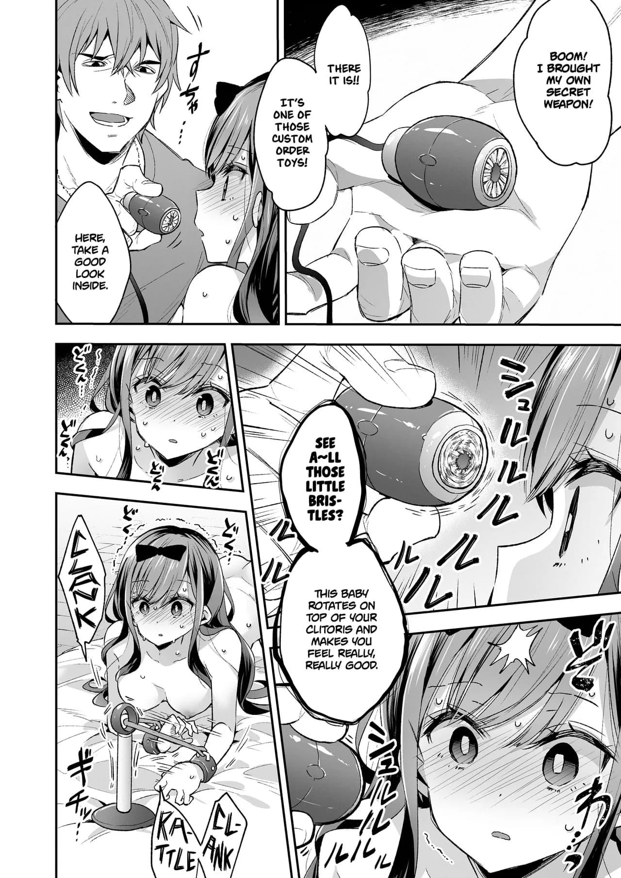 [Mochi Dog Laboratory (Asakai Mocchinu)] Omocha Shoujo Mugen Zecchou ni Naku | The Toy Girl Weeps in Endless Pleasure [English] [Xzosk] [Decensored] [Digital] page 36