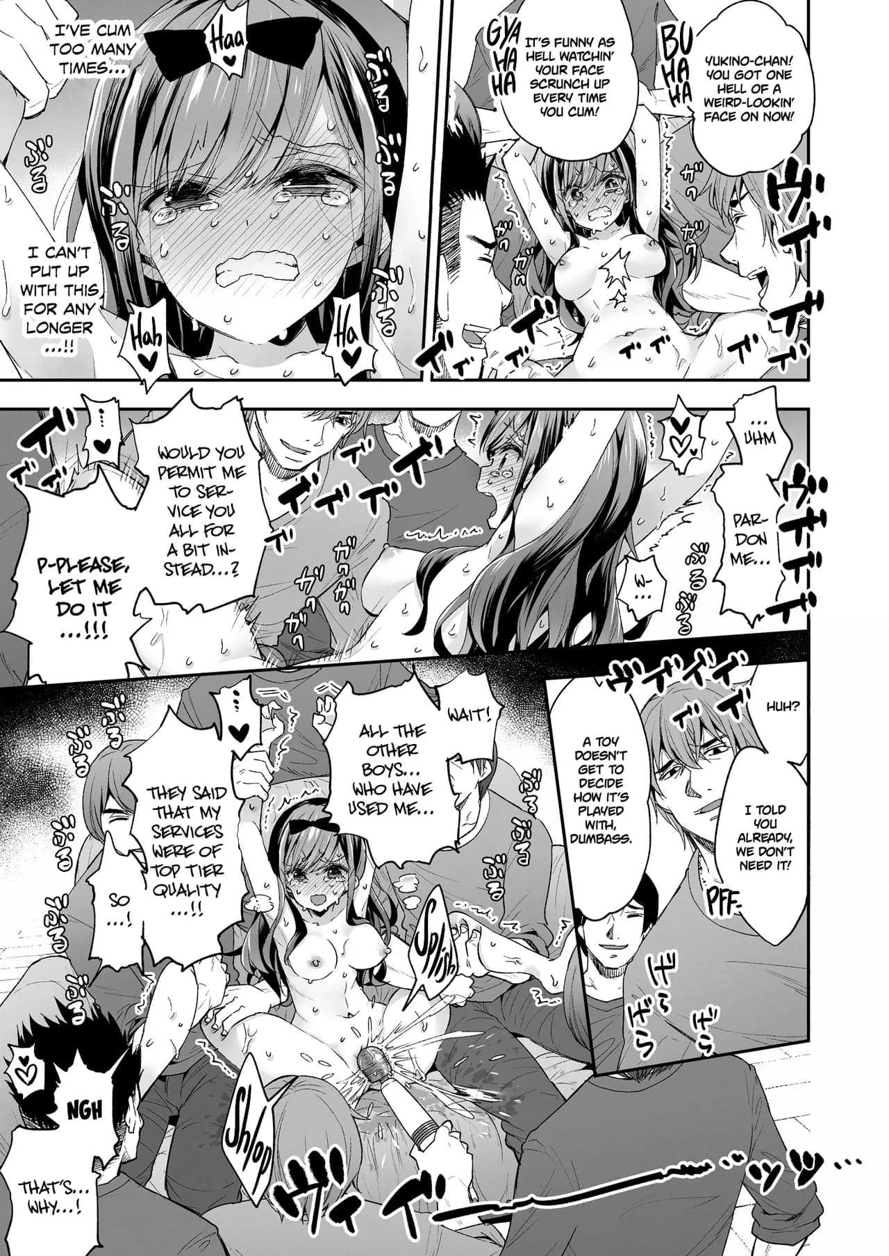 [Mochi Dog Laboratory (Asakai Mocchinu)] Omocha Shoujo Mugen Zecchou ni Naku | The Toy Girl Weeps in Endless Pleasure [English] [Xzosk] [Decensored] [Digital] page 57