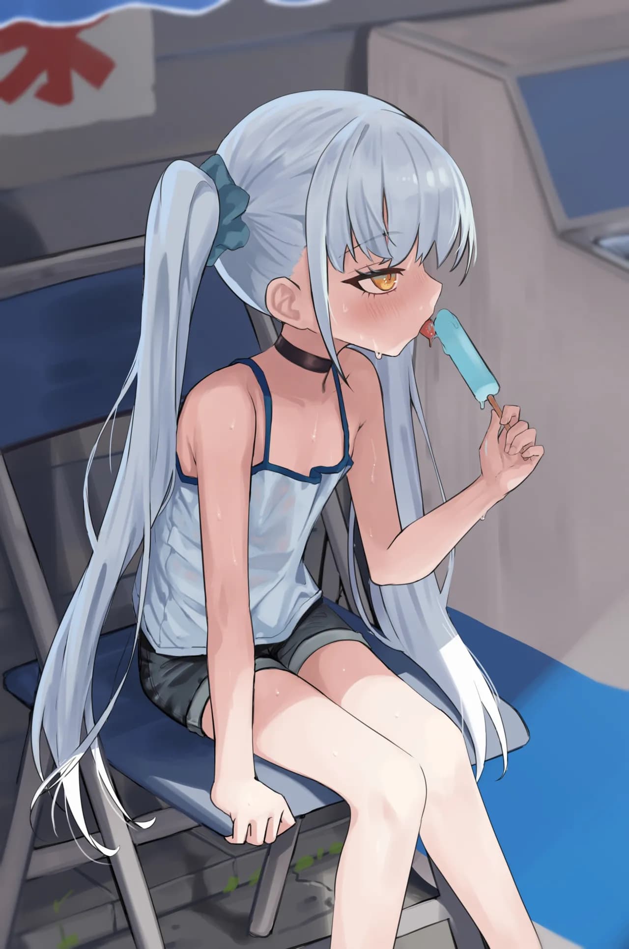 暑すぎるからアイスそしてお風呂！ page 1