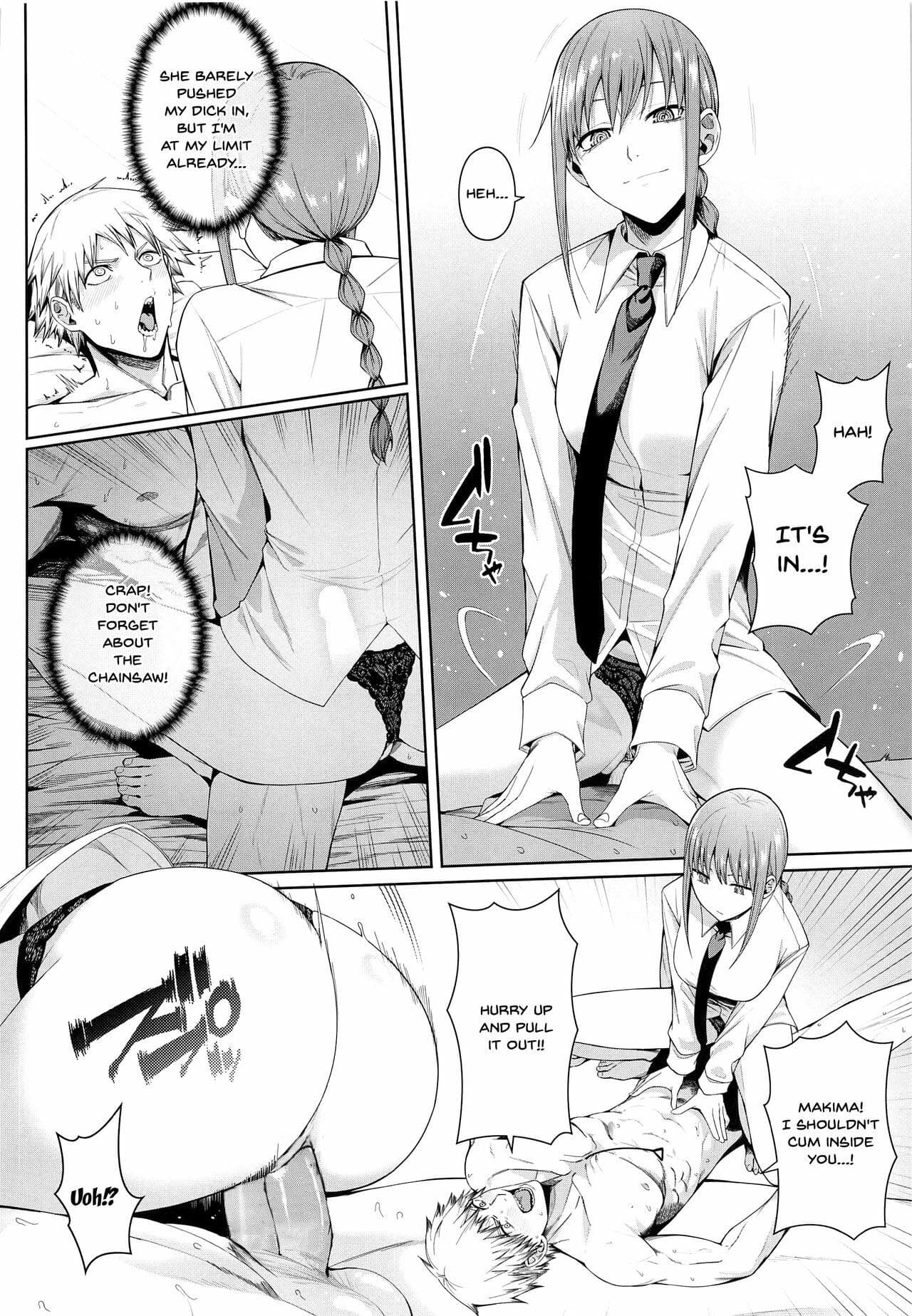 [Bad Mushrooms (Chicke III, 4why)] Kusarinoko Katsurei | Chainsaw Circumcision (Chainsaw Man) [English] [Decensored] page 6