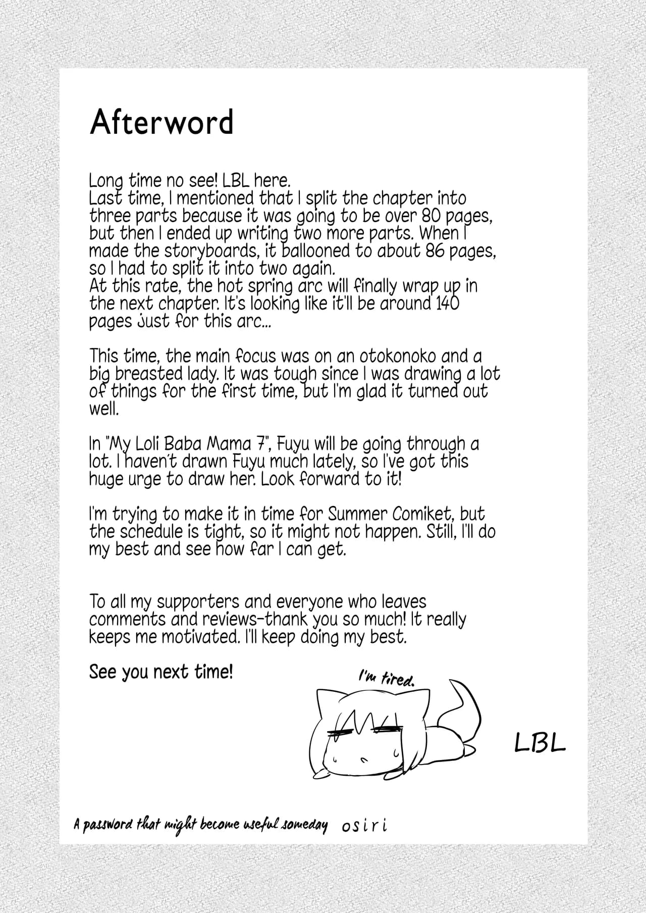 [LBL] Loli Baba Okaa-san wa Oshi ni Yowai 6 | My Loli Baba Mama is Weak to my Advances 6 [English] [Decensored] {Chrysanthemum} page 44