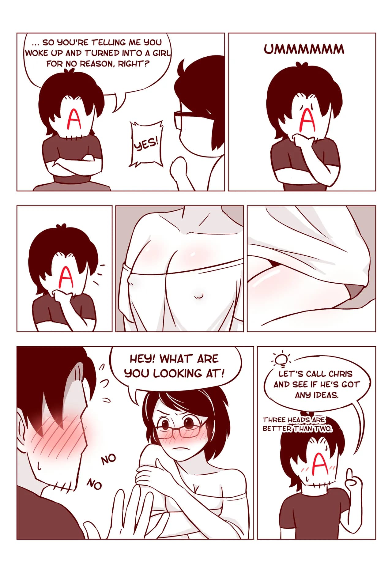 [Rudy Saki] Rudy and Her Boys page 4