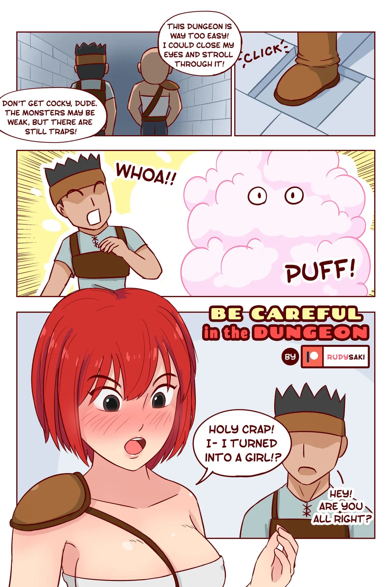 [Rudy Saki] Be Careful in the Dungeon page 1