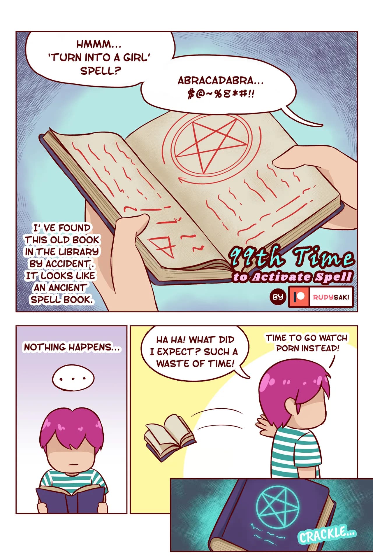 [Rudy Saki] 99th Time to Activate Spell page 1