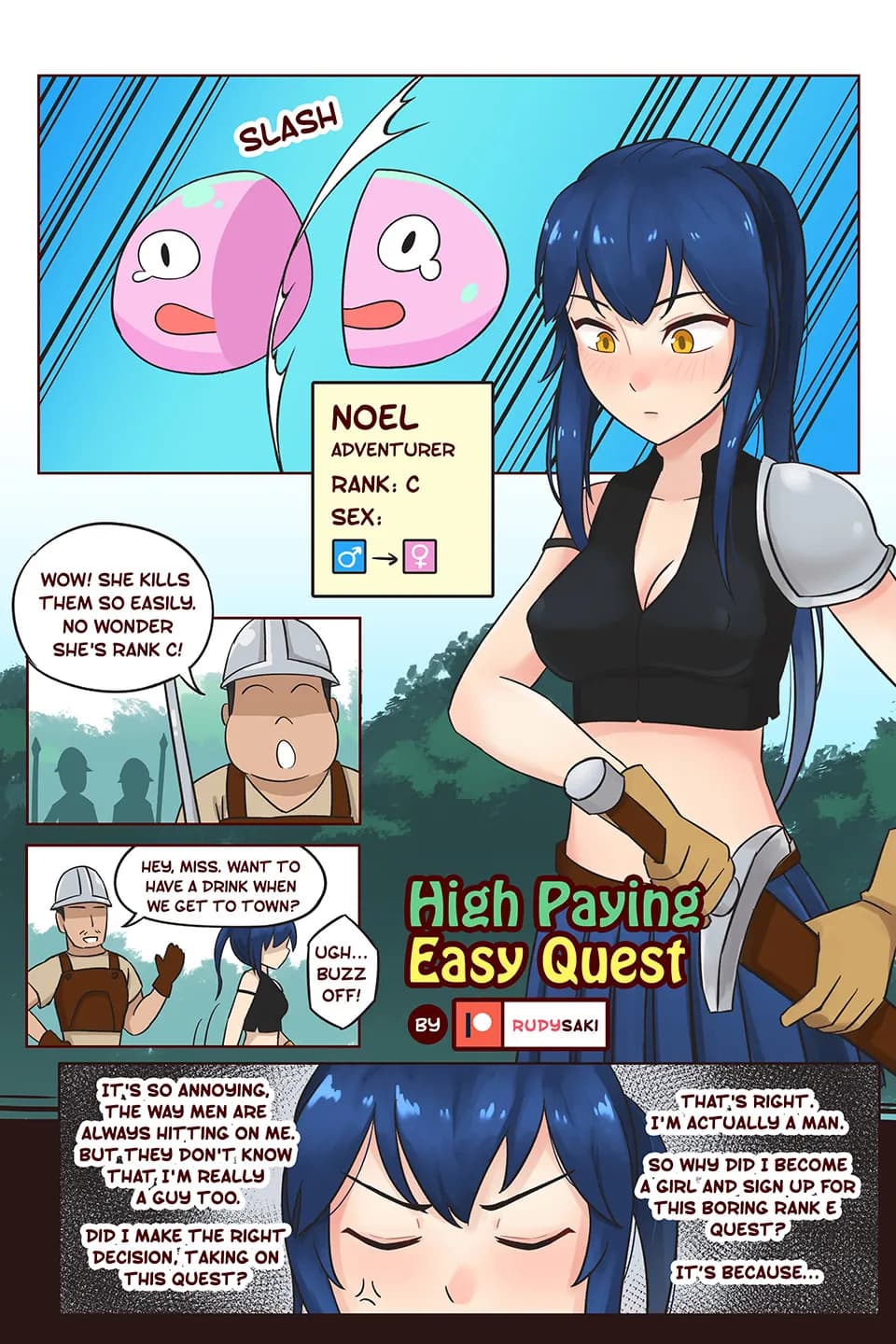 [Rudy Saki] High Paying Easy Quest page 1