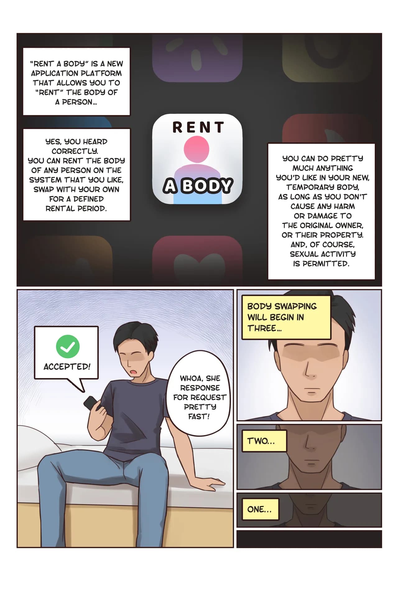 [Rudy Saki] Rent a Body page 2