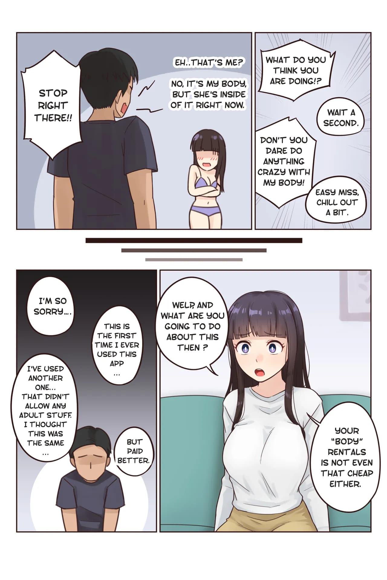 [Rudy Saki] Rent a Body page 5