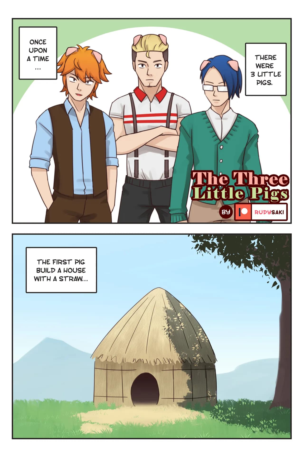[Rudy Saki] The Three Little Pigs page 1
