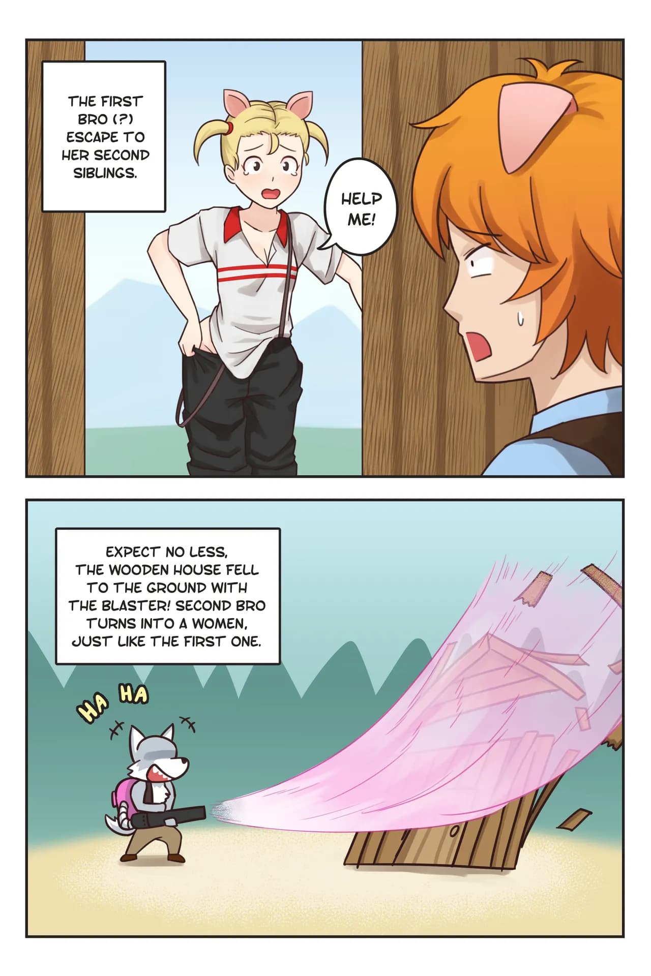 [Rudy Saki] The Three Little Pigs page 3
