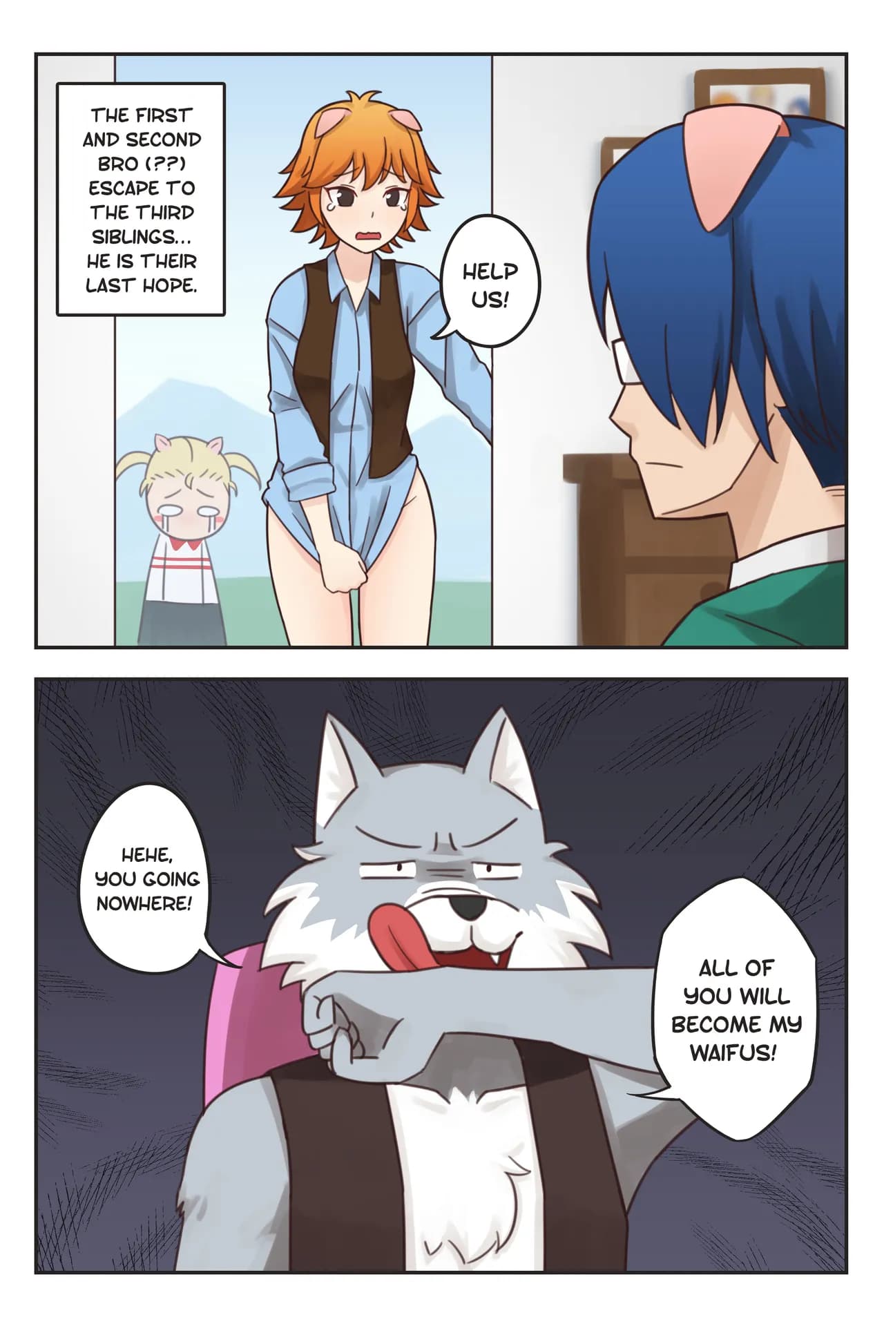 [Rudy Saki] The Three Little Pigs page 4