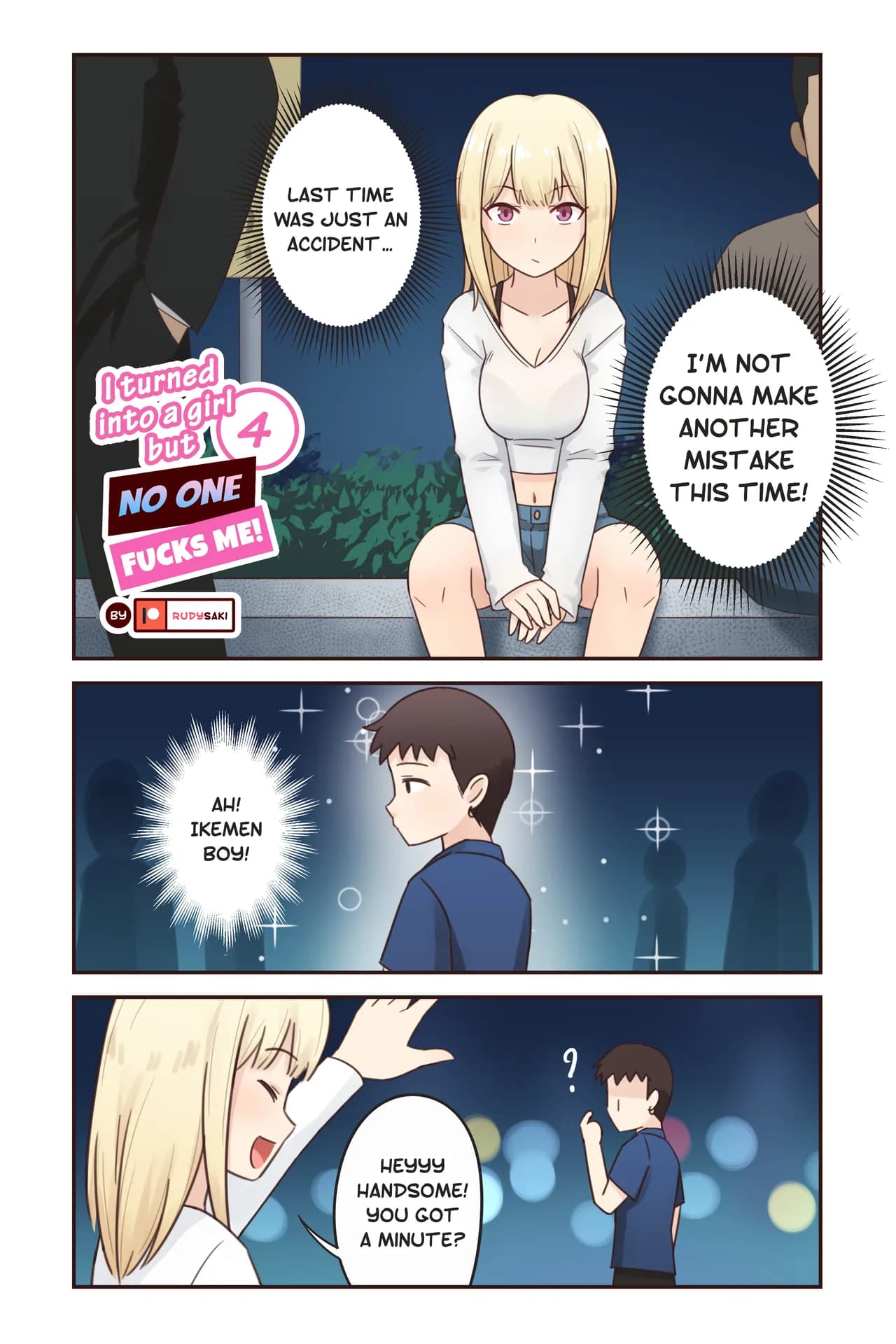 [Rudy Saki] I Turned Into a Girl But NO ONE Fucks Me! page 28