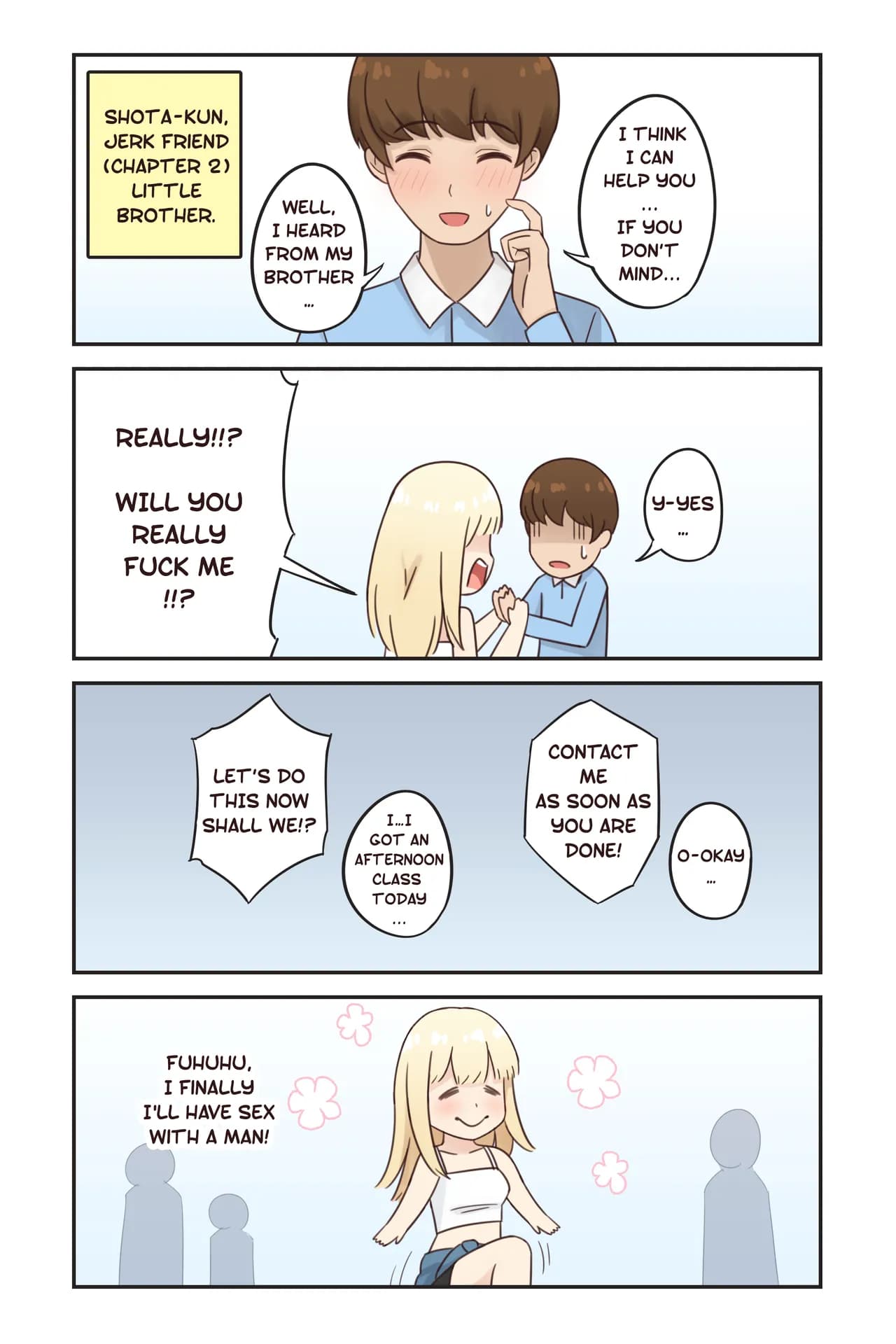 [Rudy Saki] I Turned Into a Girl But NO ONE Fucks Me! page 47