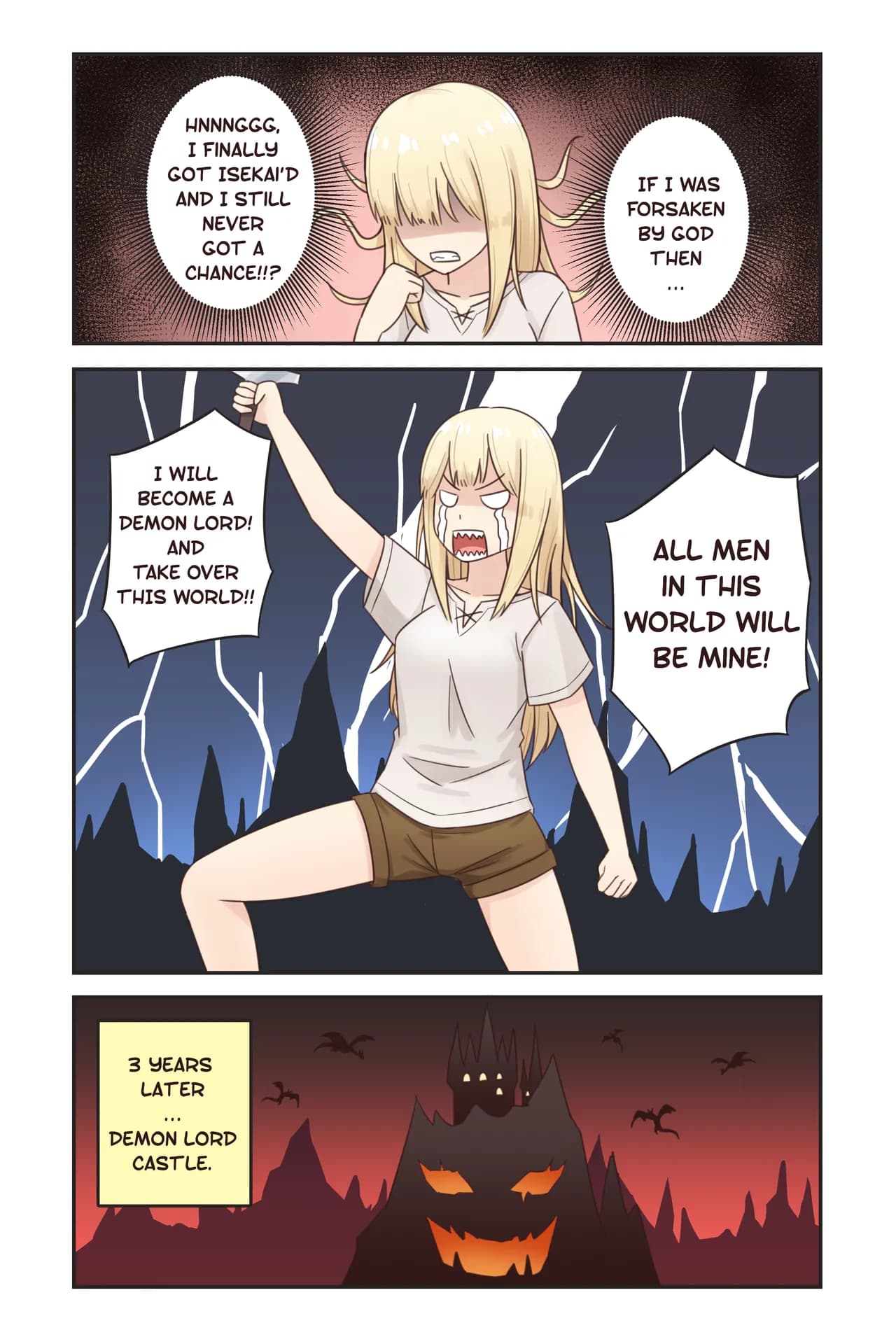 [Rudy Saki] I Turned Into a Girl But NO ONE Fucks Me! page 63