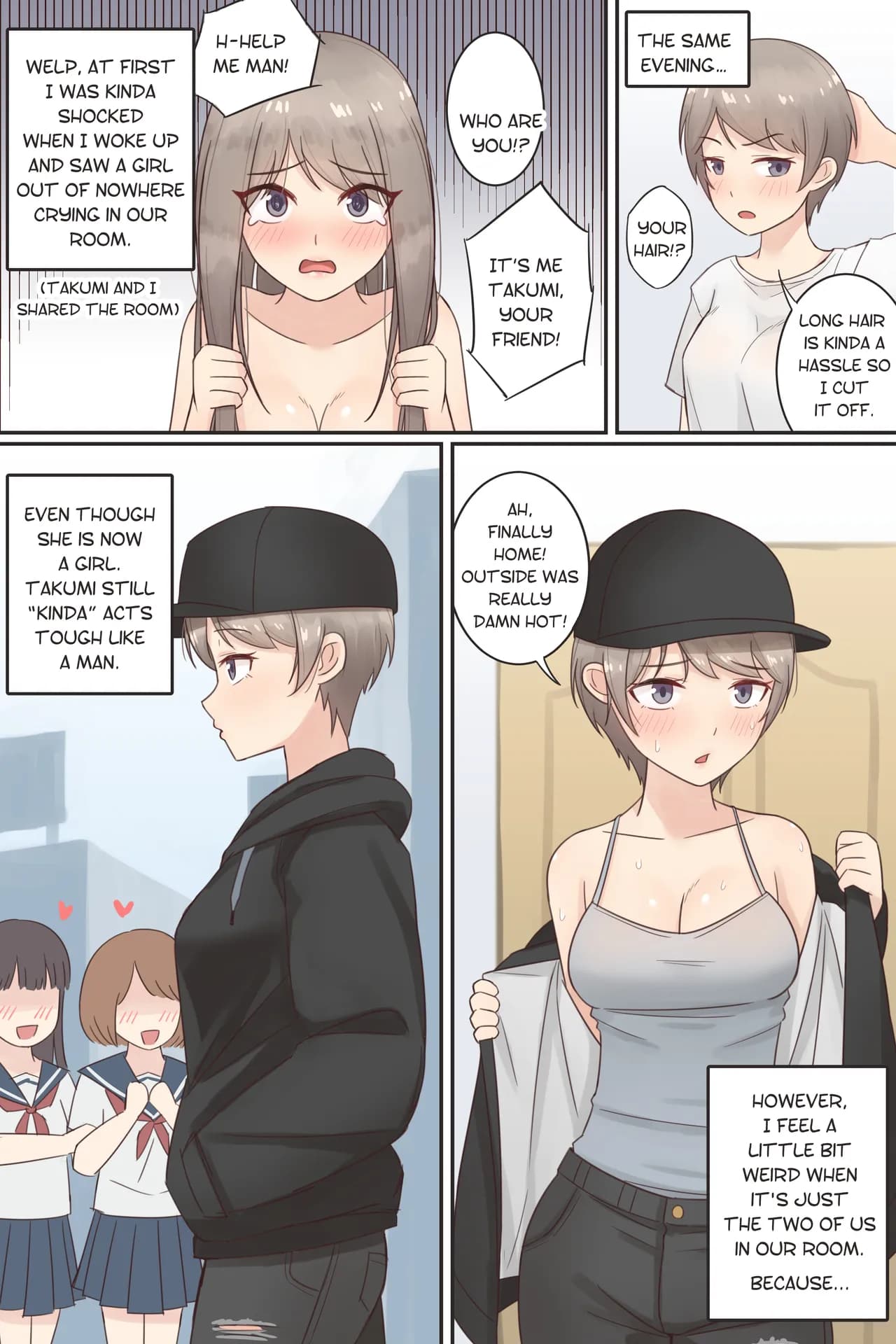 [Rudy Saki] When My Friend Became a Tomboy page 2