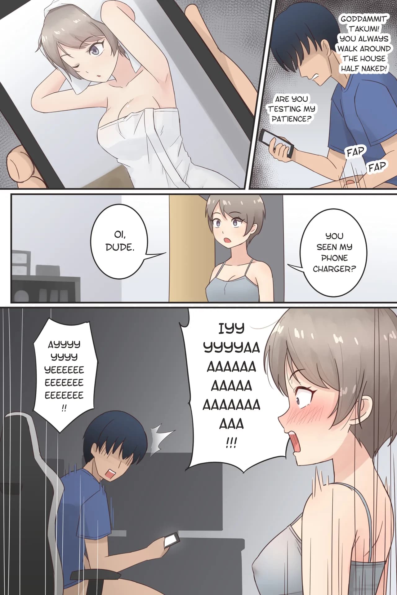 [Rudy Saki] When My Friend Became a Tomboy page 4
