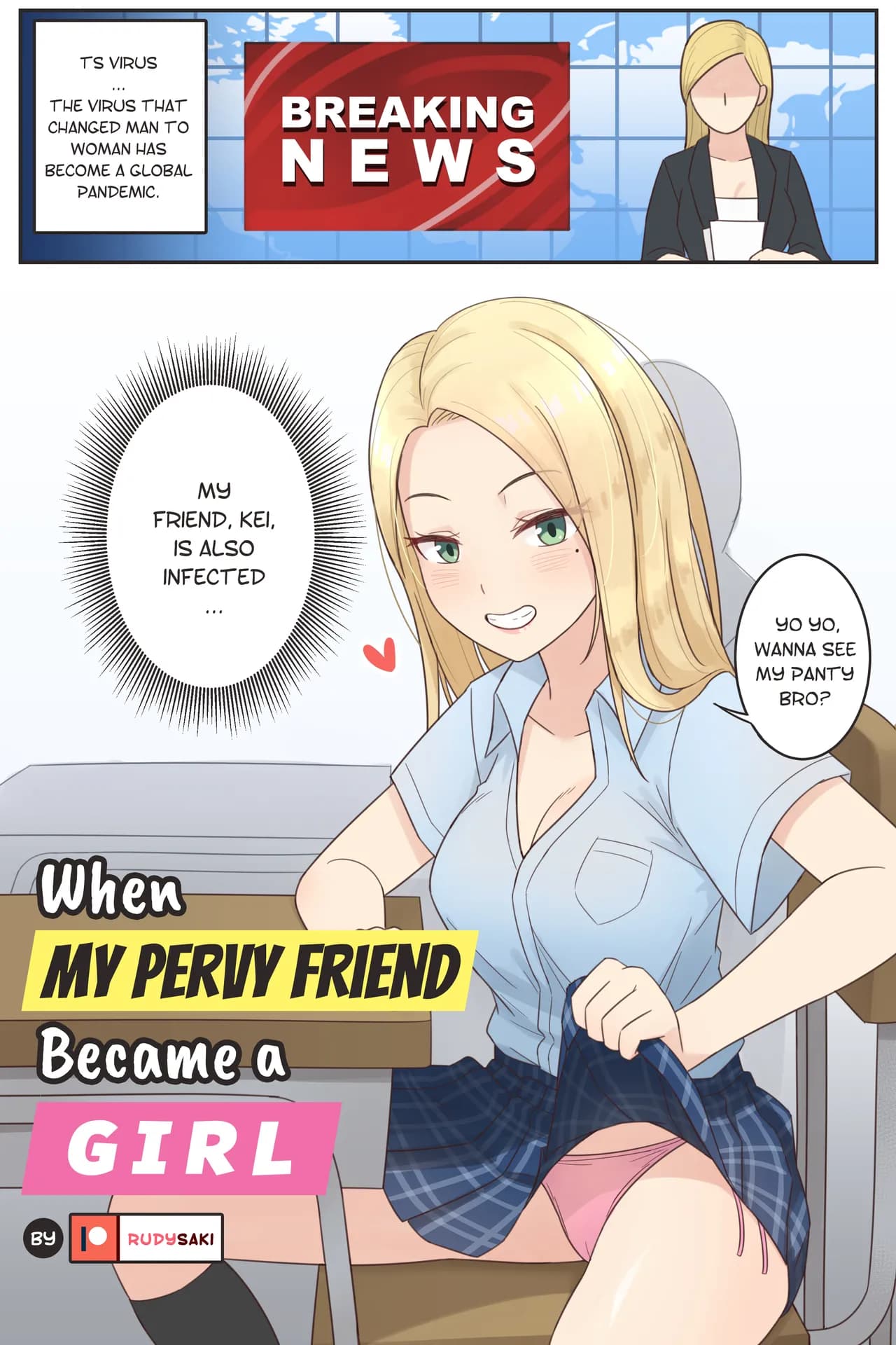 [Rudy Saki] When My Pervy Friend Became a Girl page 1