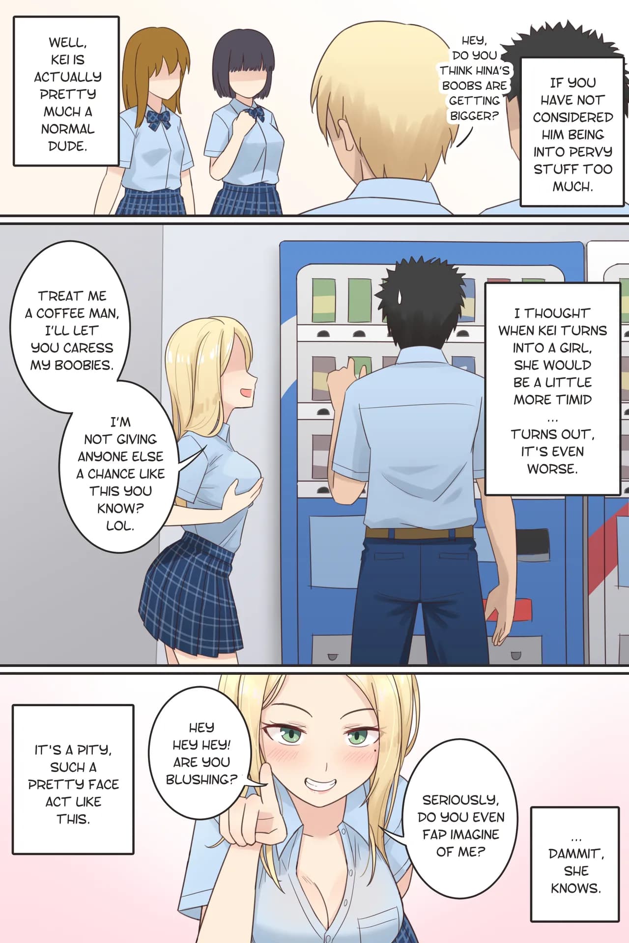 [Rudy Saki] When My Pervy Friend Became a Girl page 2