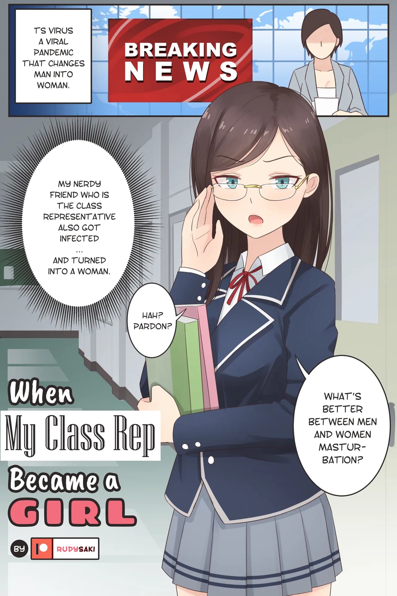 [Rudy Saki] When My Class Rep Became a Girl page 1