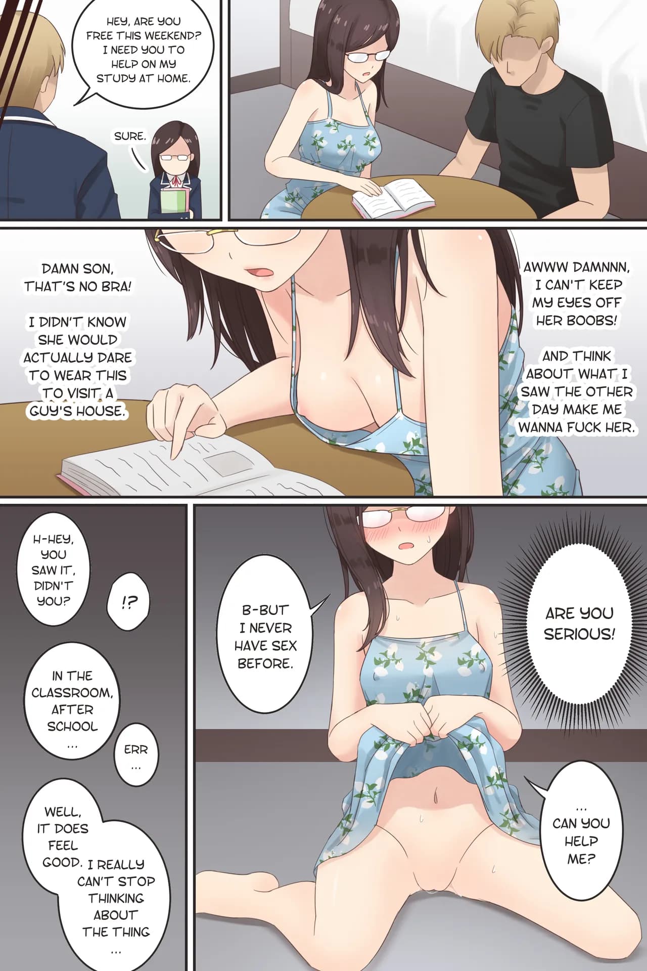 [Rudy Saki] When My Class Rep Became a Girl page 4