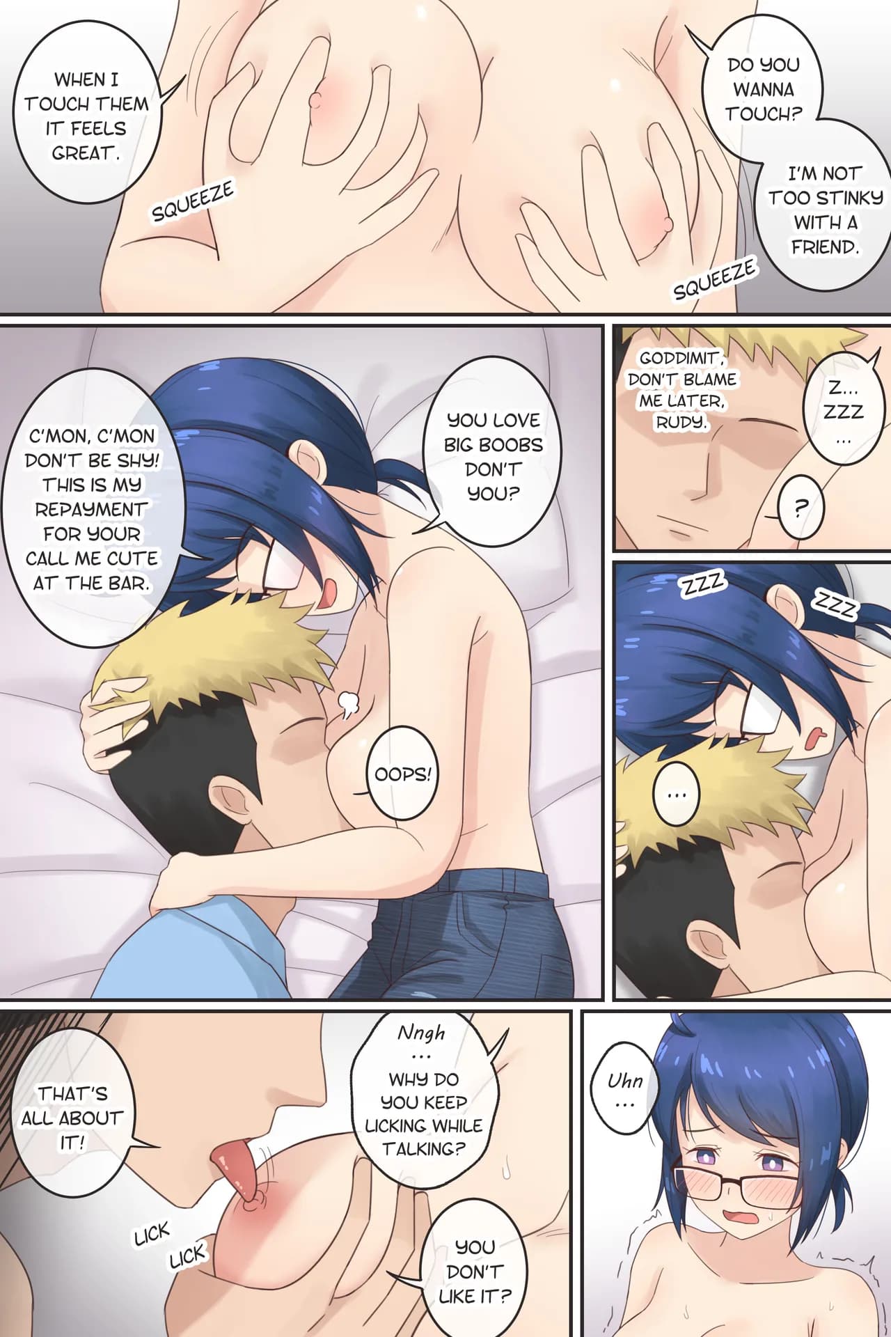 [Rudy Saki] Rudy and Her Boys: Remake page 7