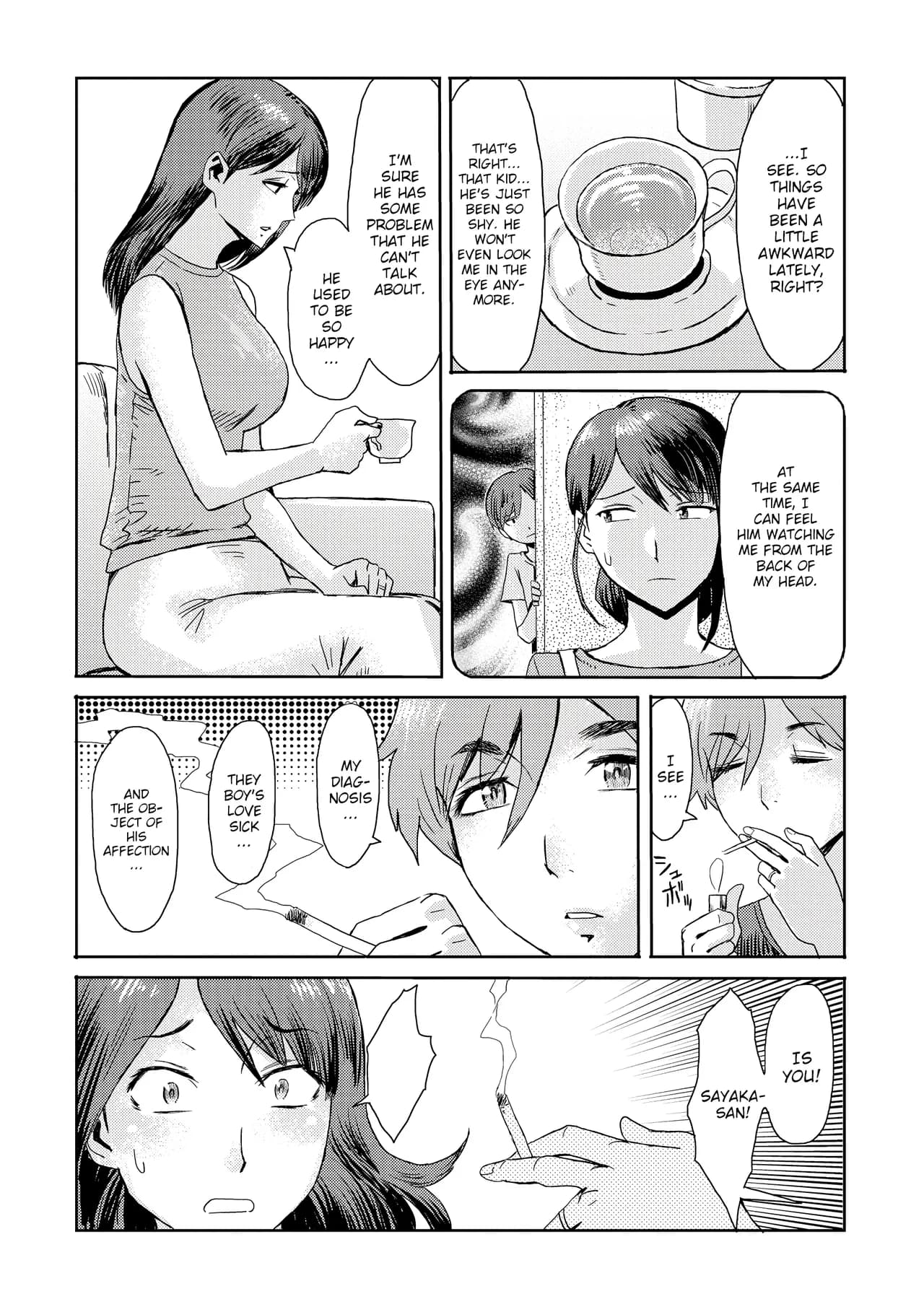 [Kuroiwa Menou] Soukan Syoukougun ~Boku dake no Mesumama~ Incest Syndrome My Mom Belongs to Me [English] [Decensored] (Chapters 1-9) {WitzMacher} page 28
