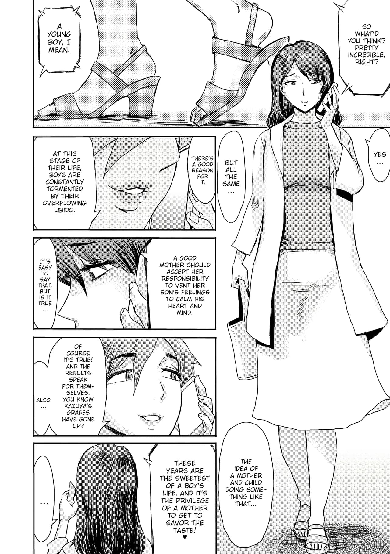 [Kuroiwa Menou] Soukan Syoukougun ~Boku dake no Mesumama~ Incest Syndrome My Mom Belongs to Me [English] [Decensored] (Chapters 1-9) {WitzMacher} page 36