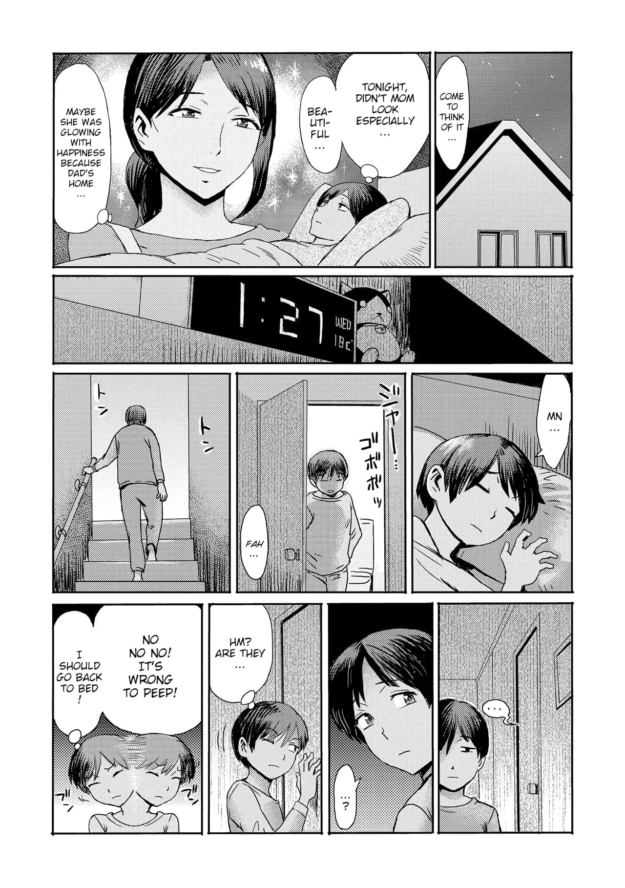 [Kuroiwa Menou] Soukan Syoukougun ~Boku dake no Mesumama~ Incest Syndrome My Mom Belongs to Me [English] [Decensored] (Chapters 1-9) {WitzMacher} page 4