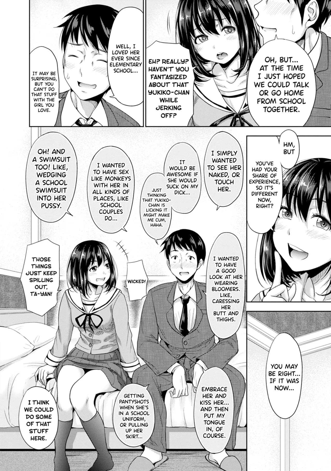 [Takuwan] Hatsukoi no Hito Ch.0.5-6 [English] [biribiri] [Uncensored] page 10