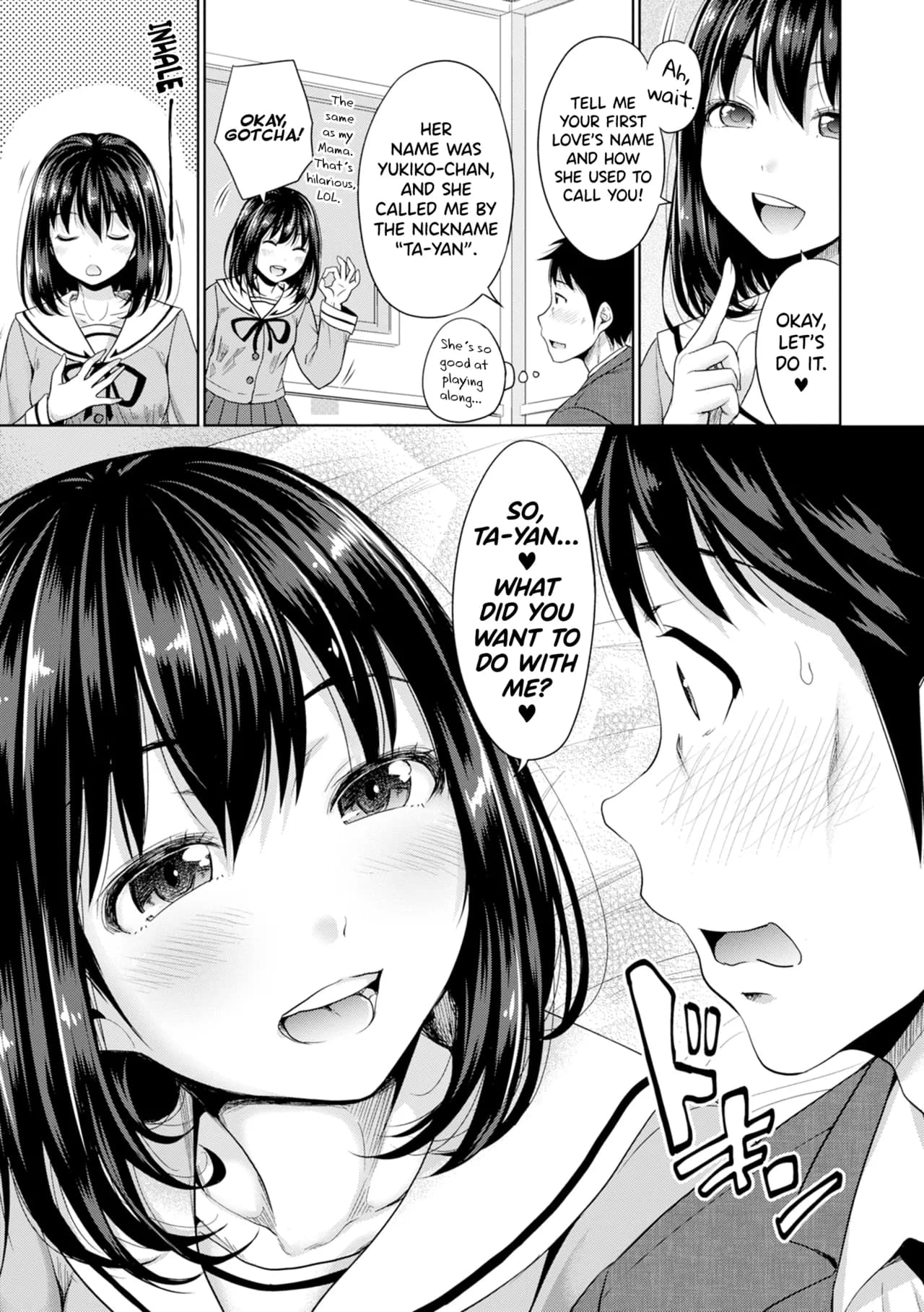 [Takuwan] Hatsukoi no Hito Ch.0.5-6 [English] [biribiri] [Uncensored] page 9