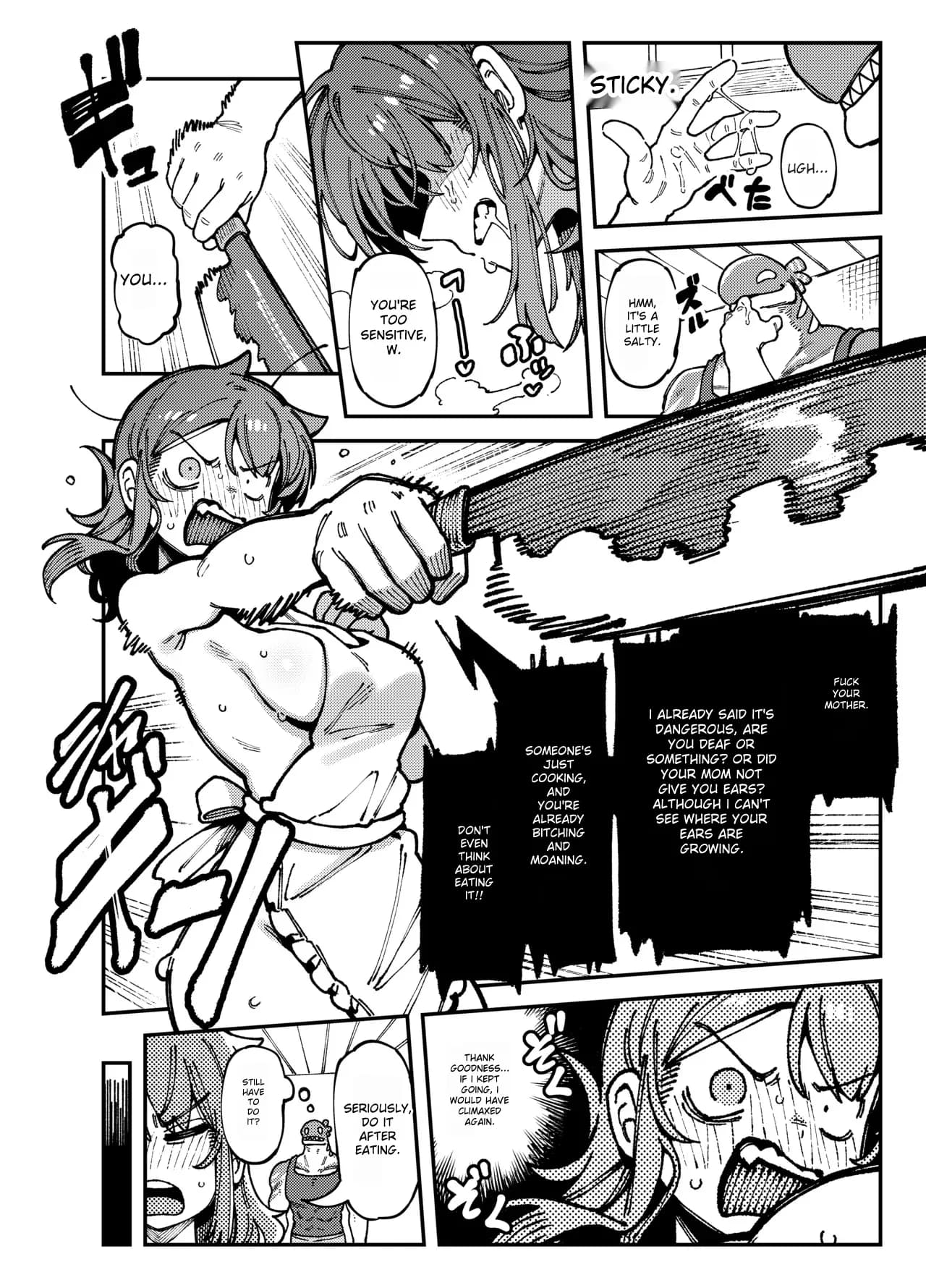 【FF44】[Hoshoku Shoujo] 敢這麼和我說話 你的媽是批發的? page 20
