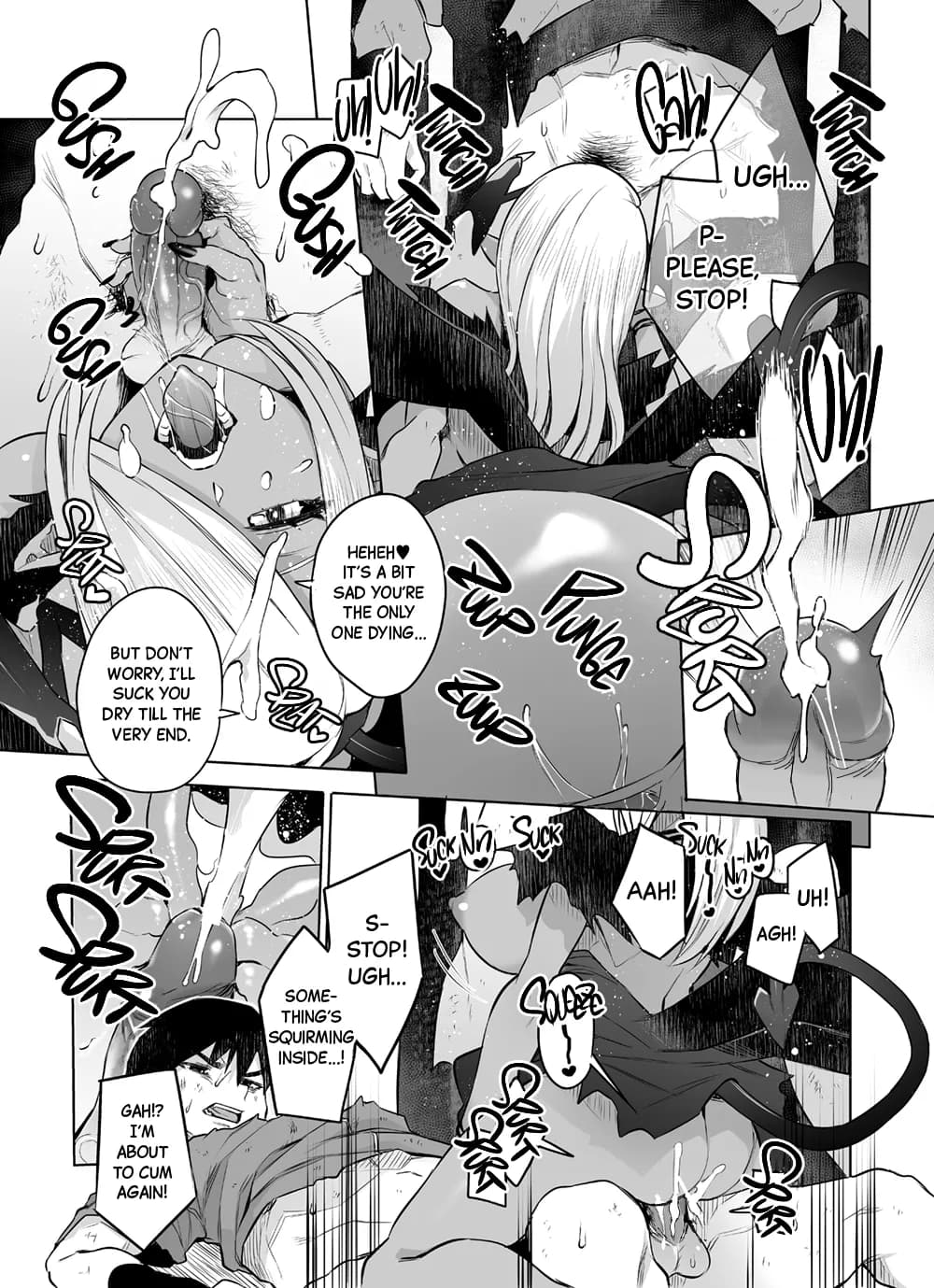 [Toro Toro Resistance (Akairo)] Saiou no Succubus | The Succubus at the Final Depths (Succubus ni Okasareru Goudoushi ~HEAVEN~) [English] [Black Grimoires] [Decensored] page 14