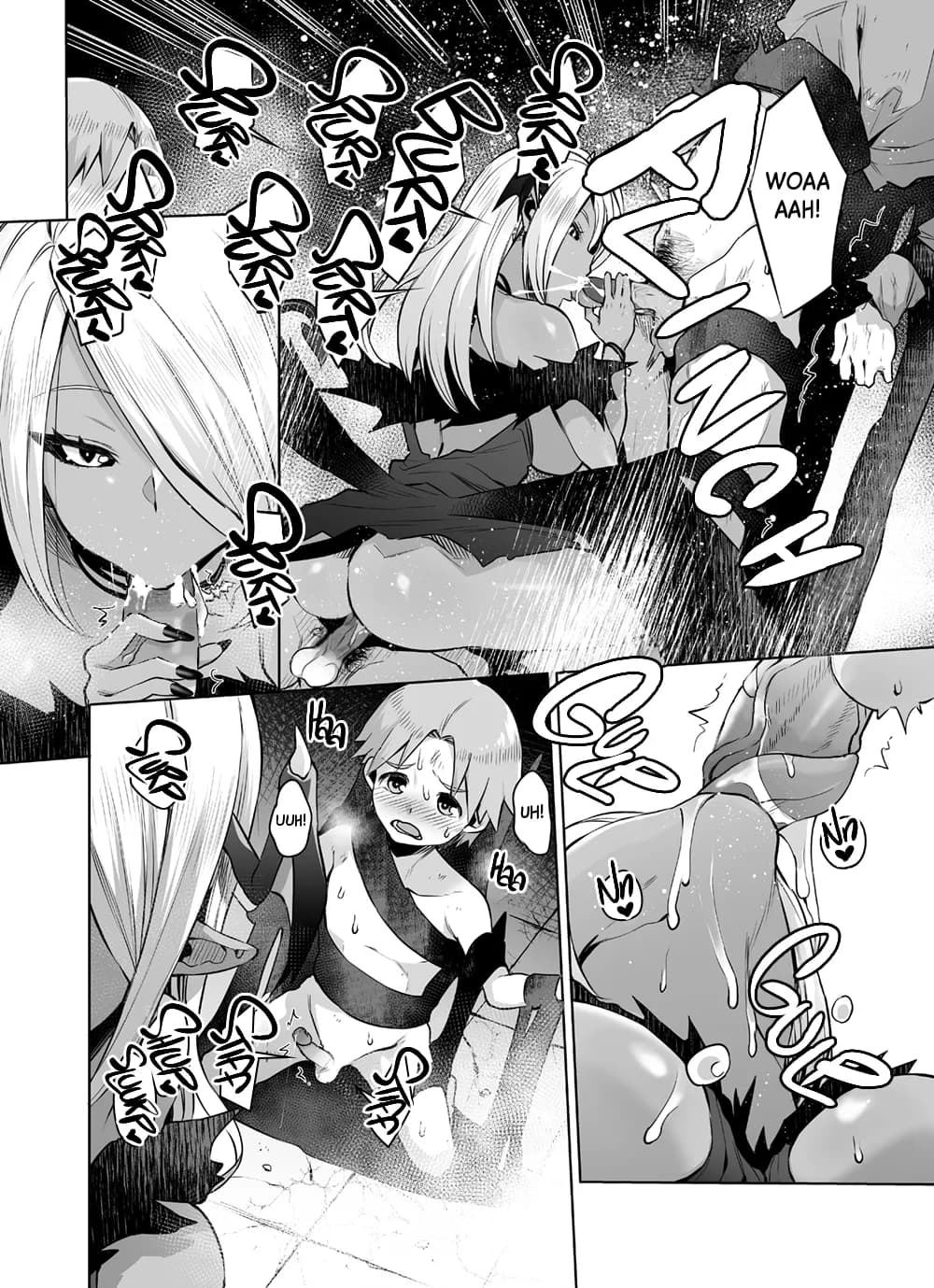 [Toro Toro Resistance (Akairo)] Saiou no Succubus | The Succubus at the Final Depths (Succubus ni Okasareru Goudoushi ~HEAVEN~) [English] [Black Grimoires] [Decensored] page 5